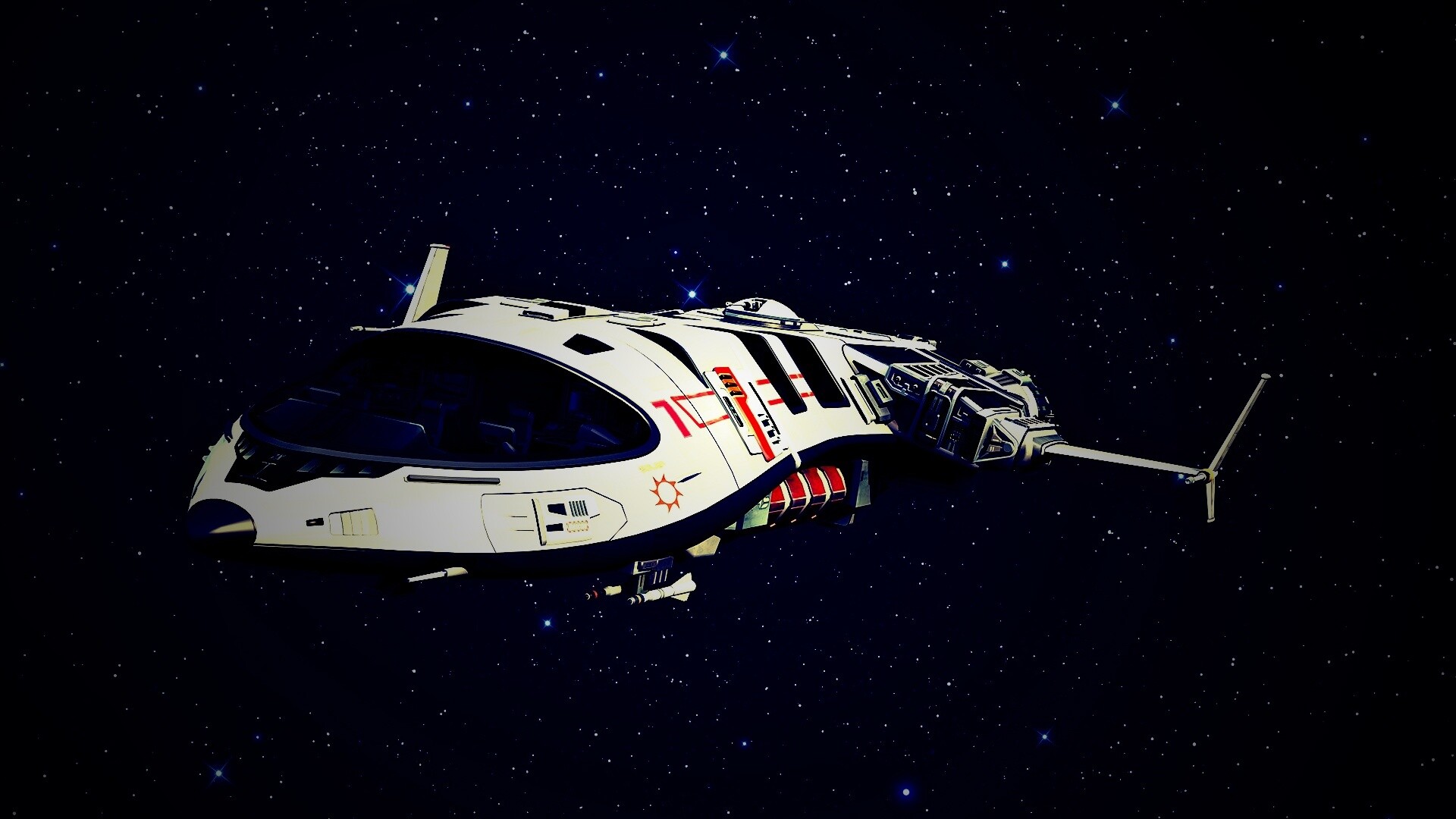 Космический корабль обои