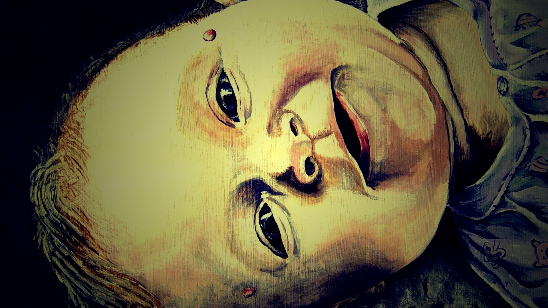 Портрет ребёнка обои