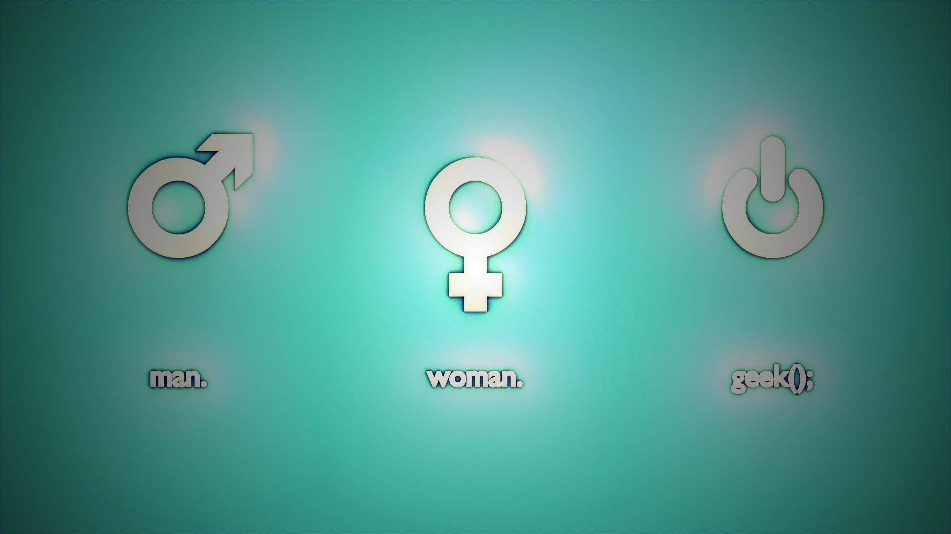 Мужчина, Женщина, Гик обои