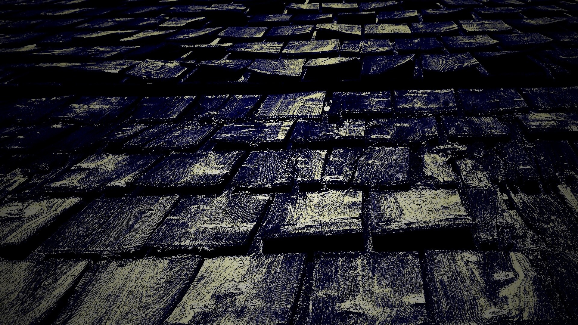 Деревянная крыша обои