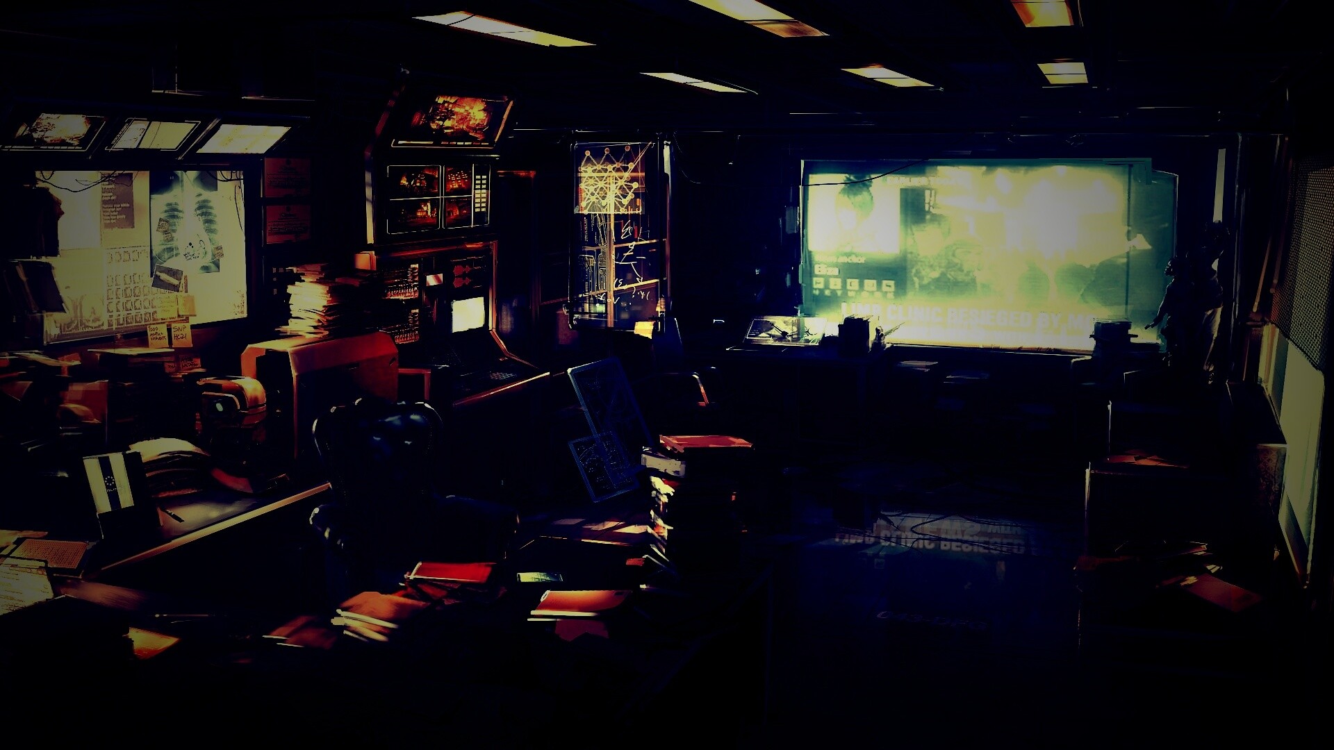 Кабинет обои