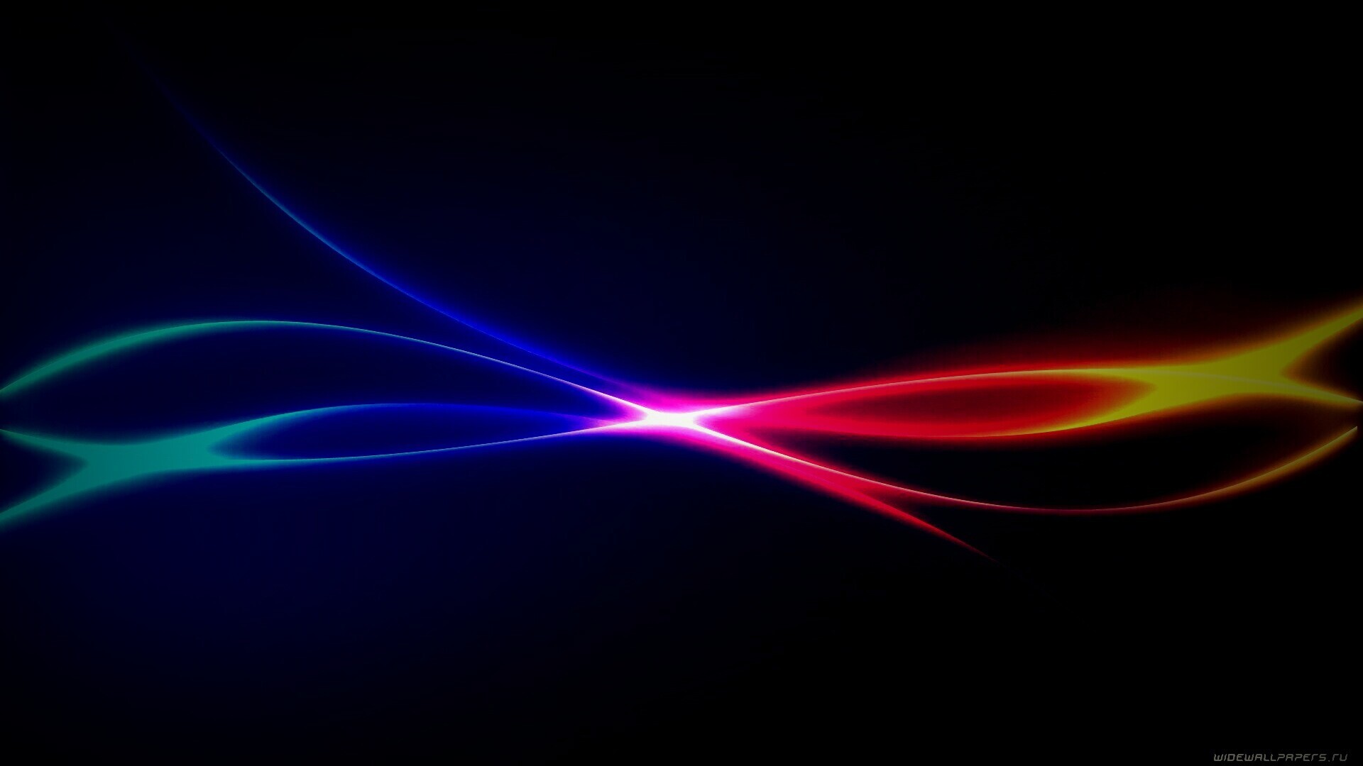 Цветные линии обои