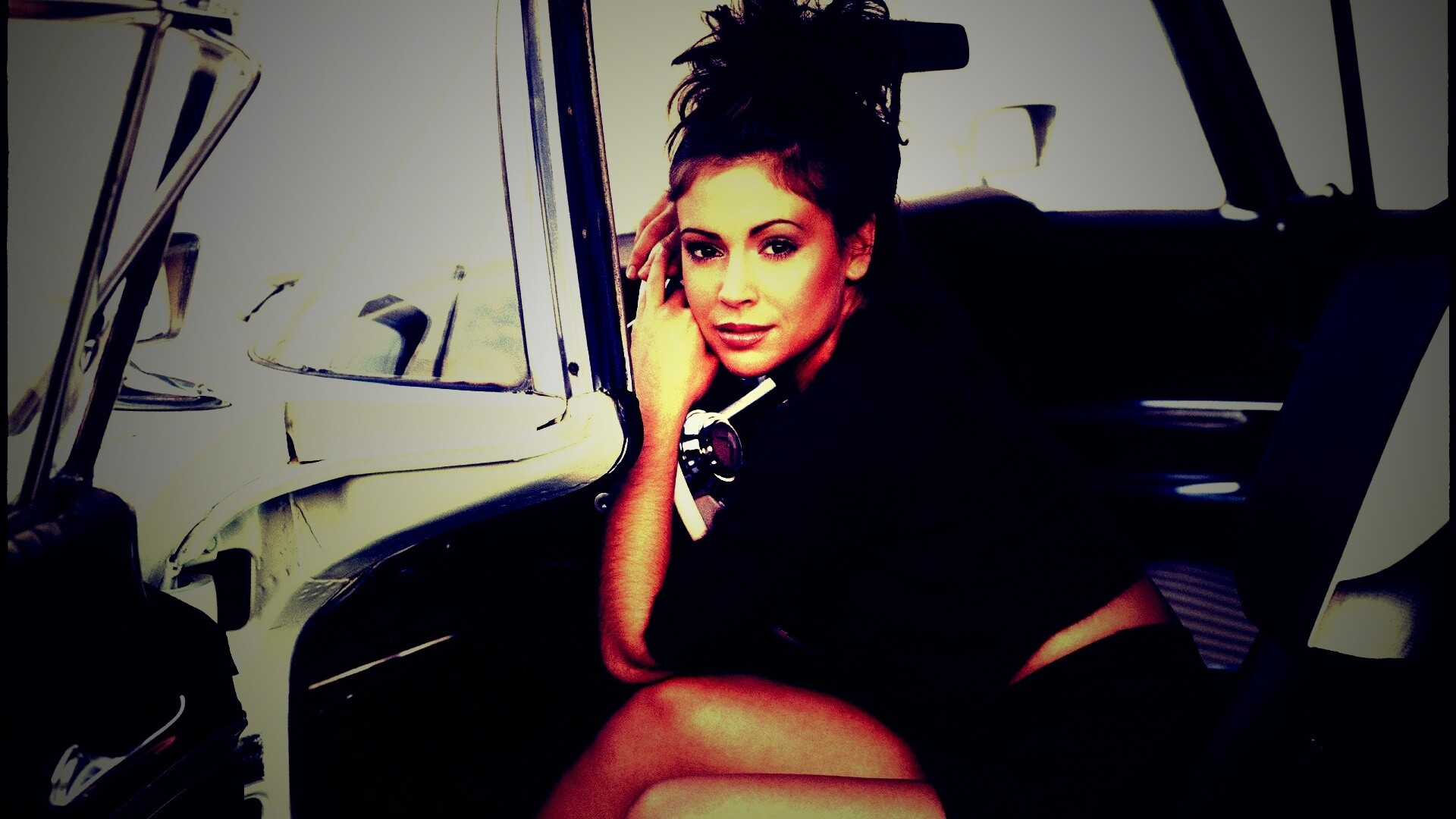 Алиса Милано обои