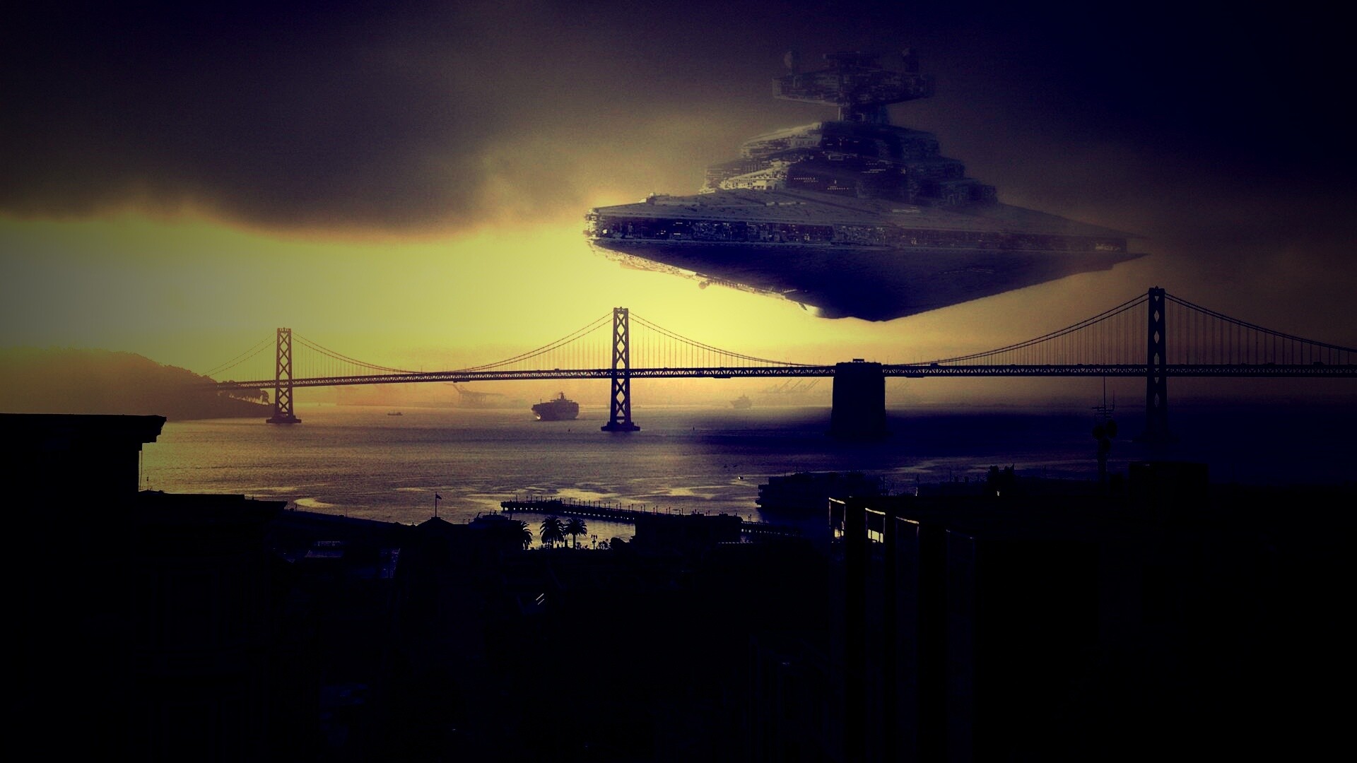 Инопланетяне прилетели обои