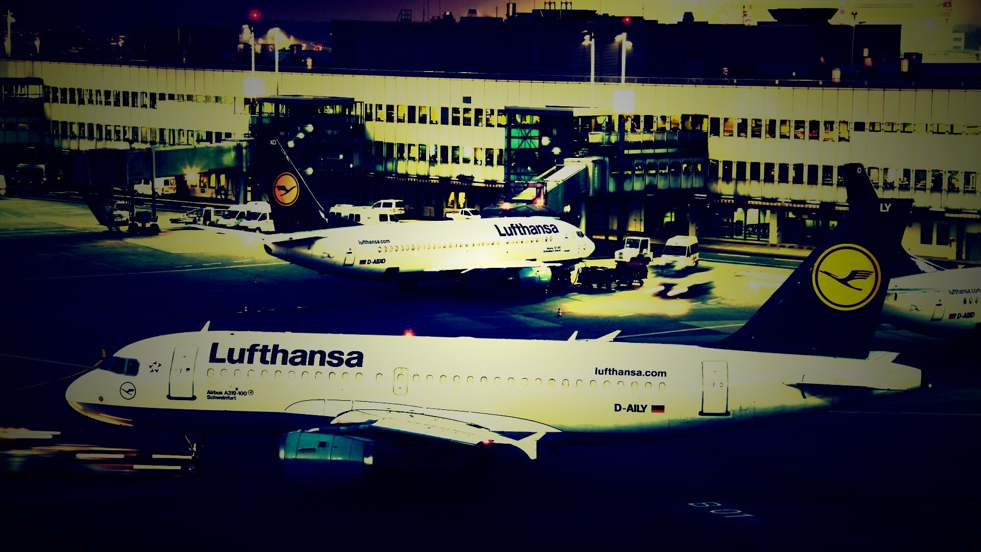 Атмосфера аэропорта обои