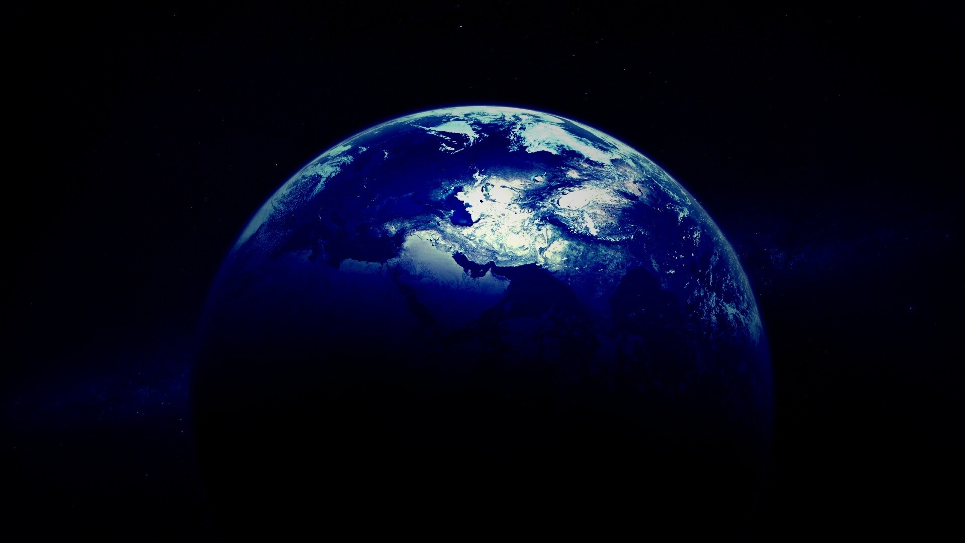 Северное полушарие Земли обои