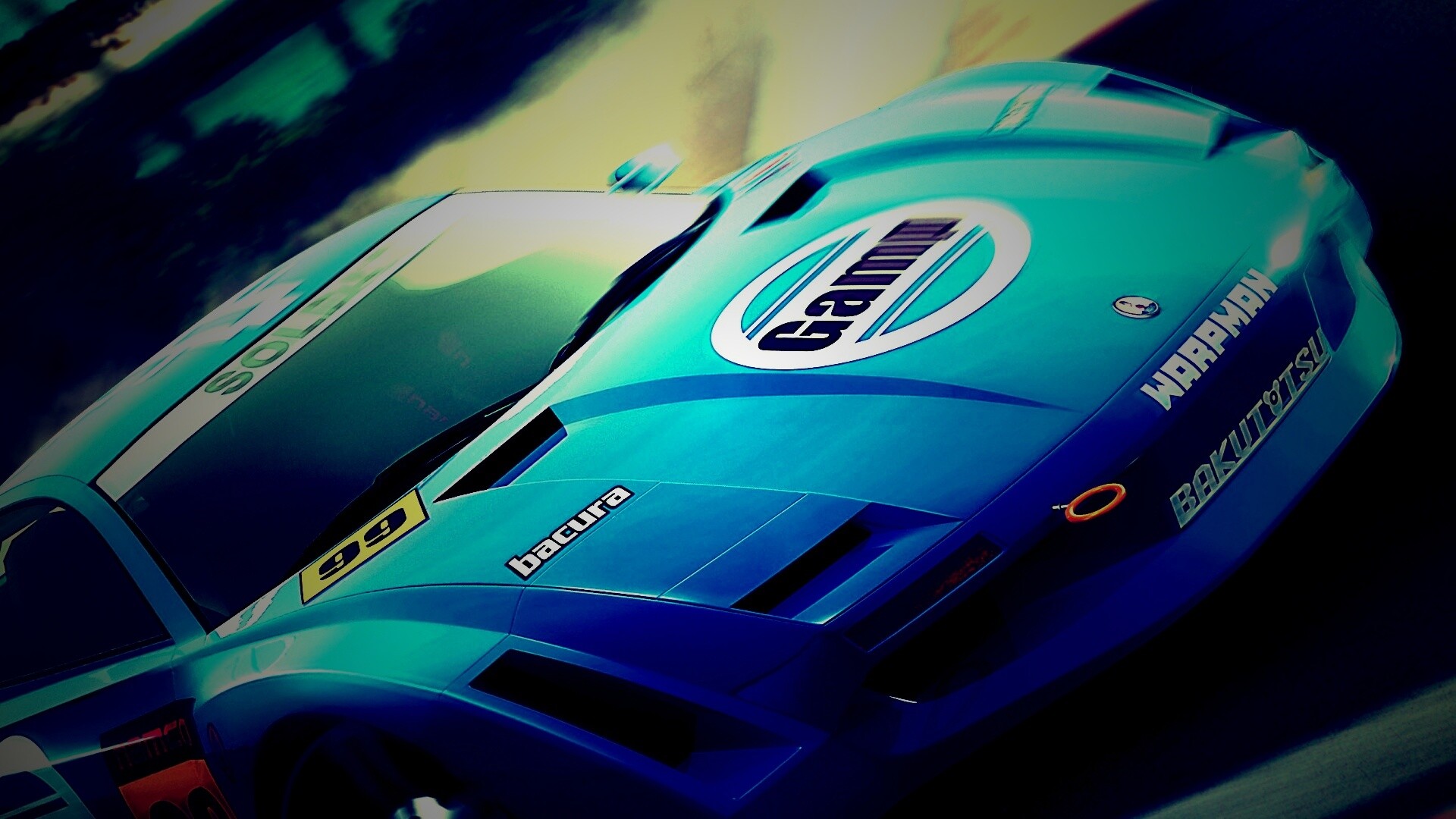 Гоночный автомобиль обои