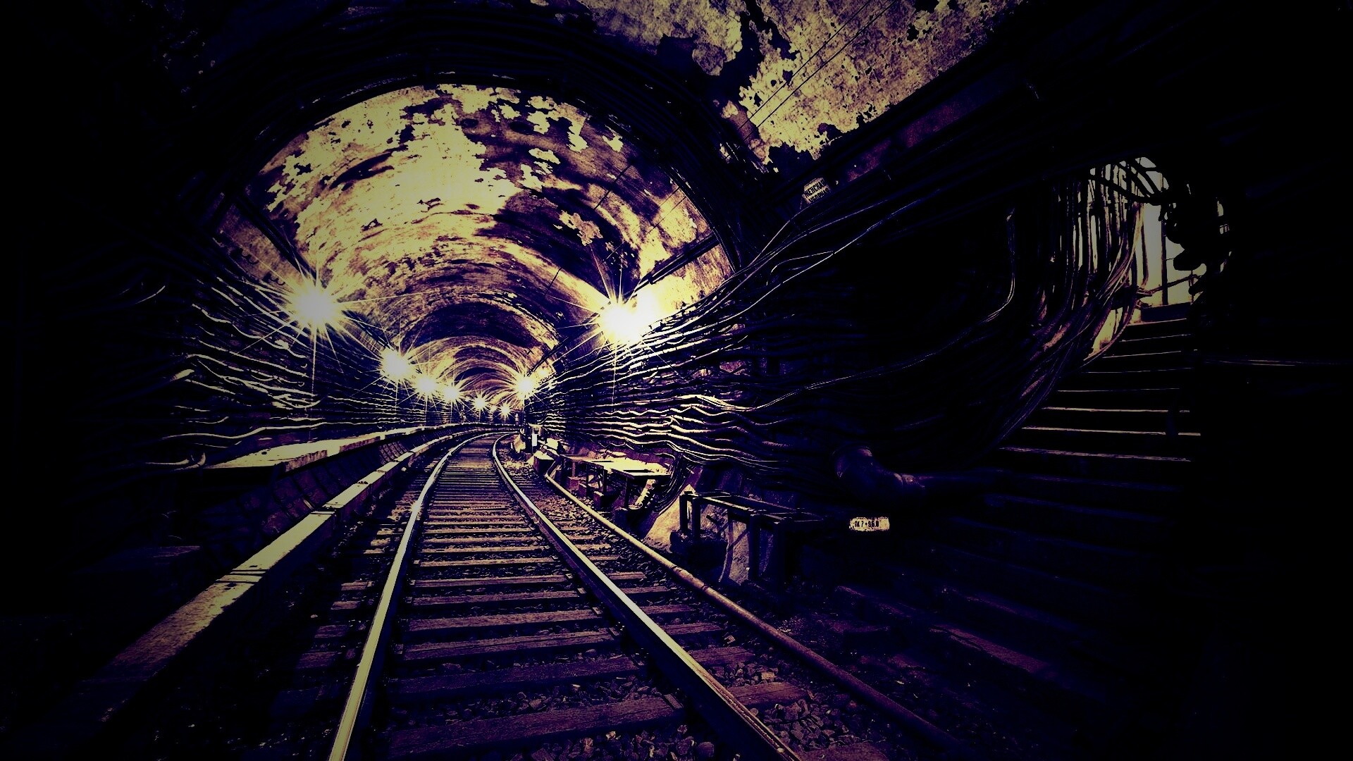 Подземка обои