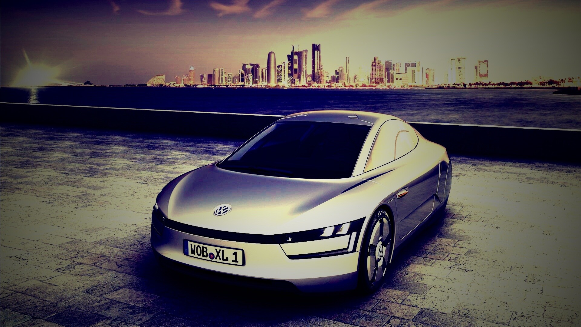 Очень красивый концепткар от фольксваген обои