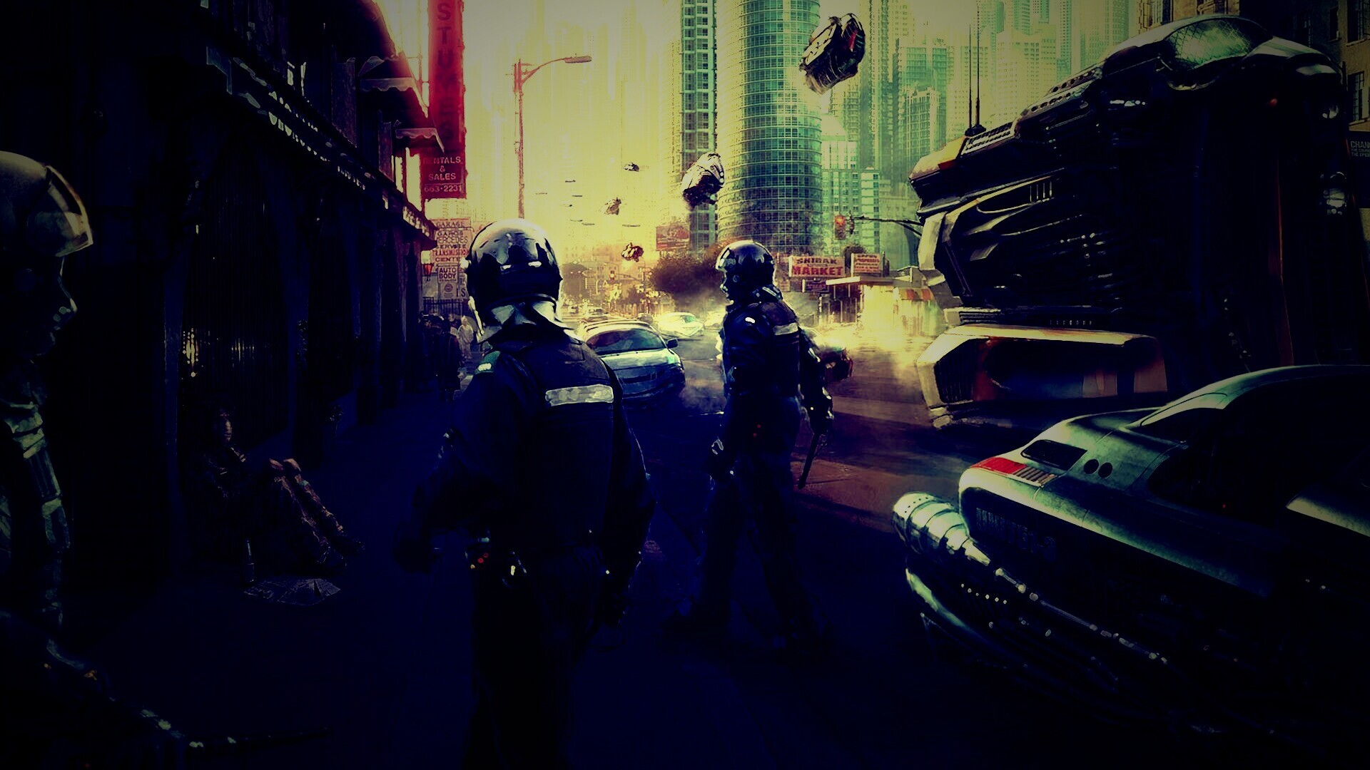 Силовики в будущем обои