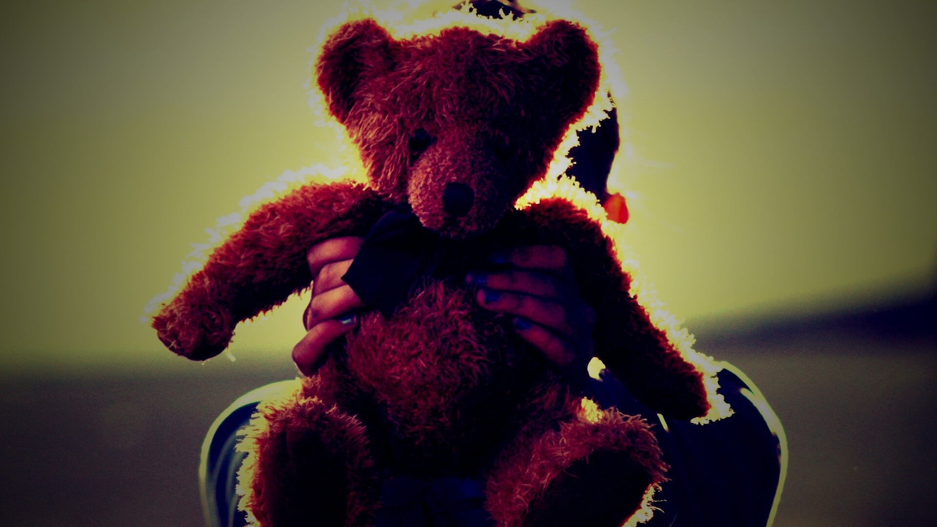 Плюшевый мишка обои