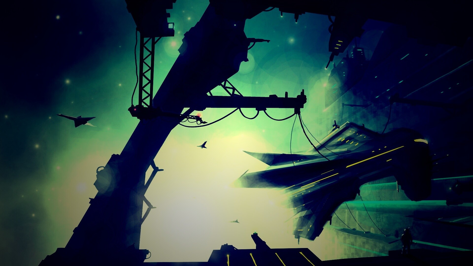 Космопорт обои