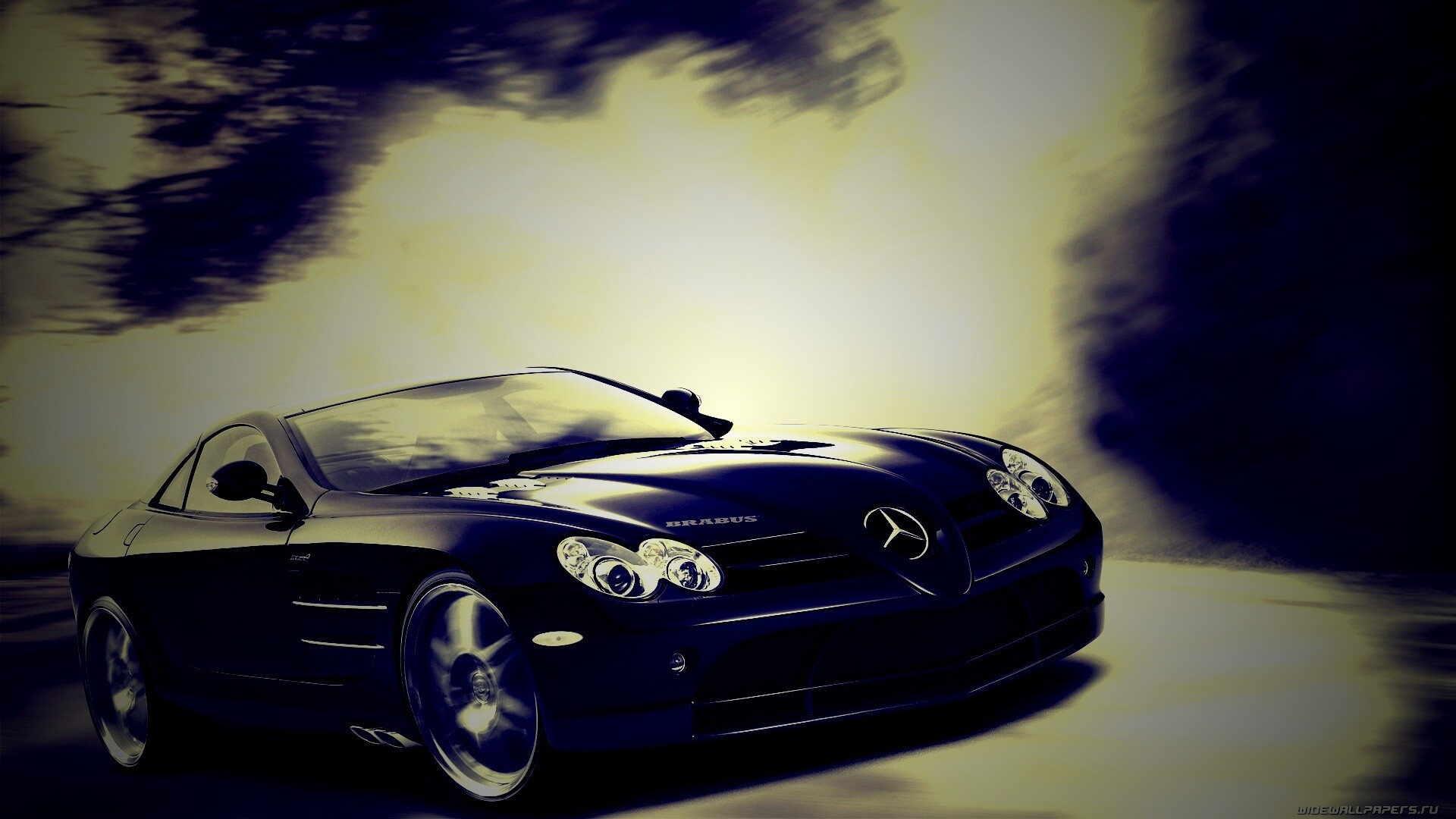 Двухместный мерседес обои