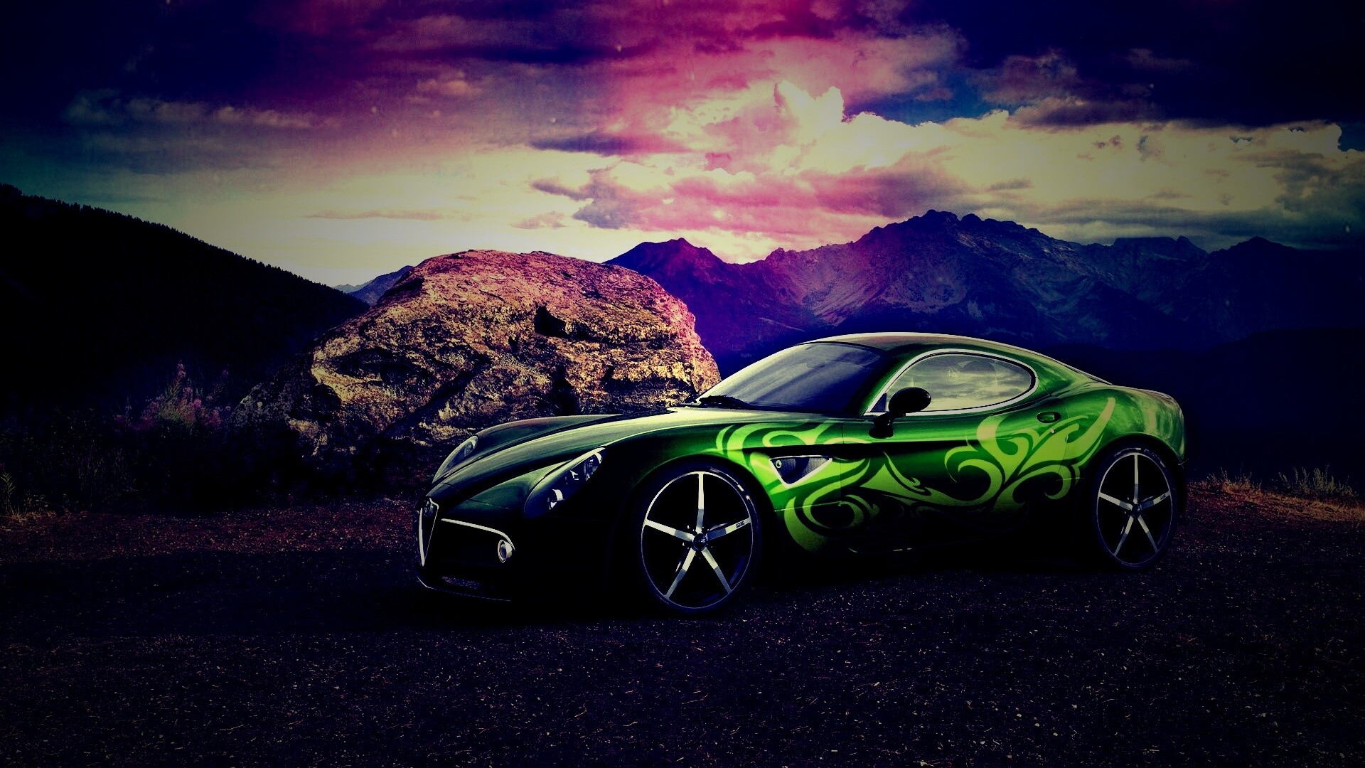 Альфа-ромео обои