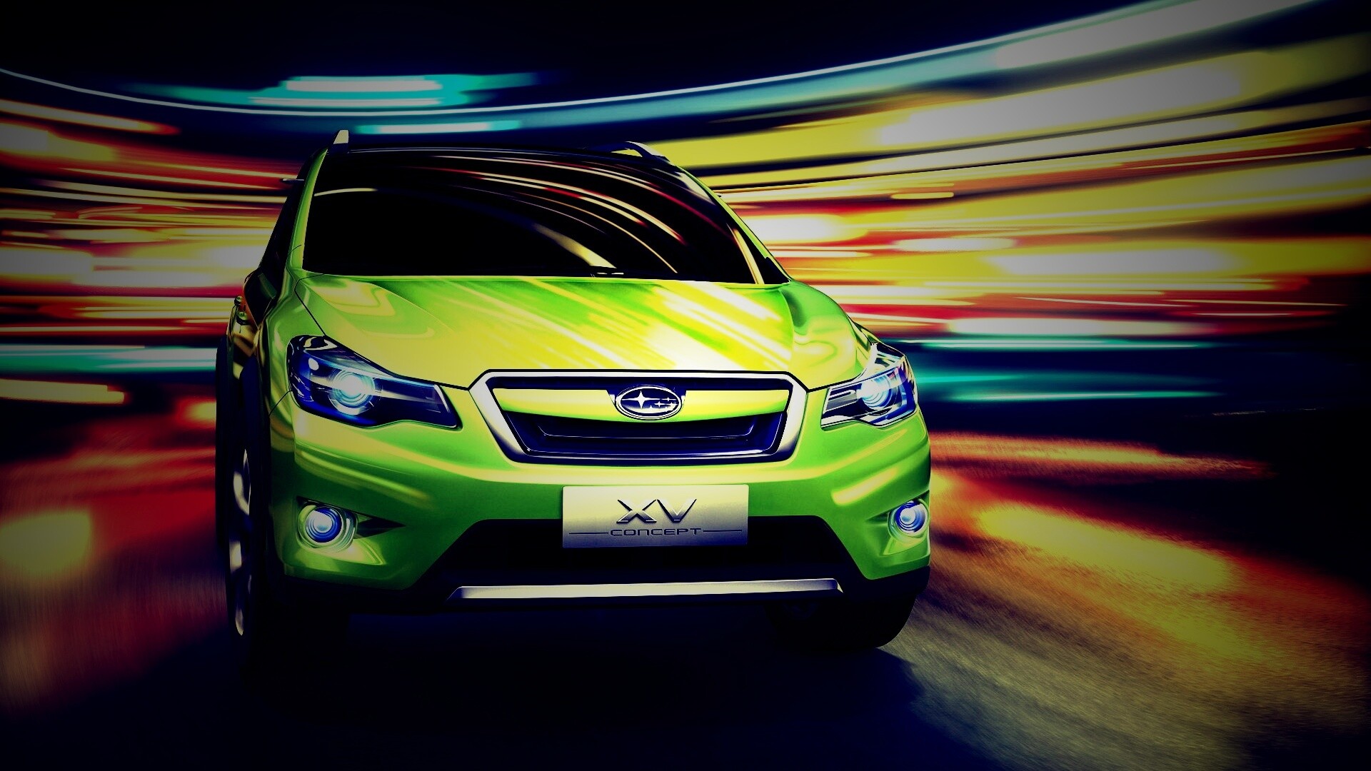 Subaru crossover обои