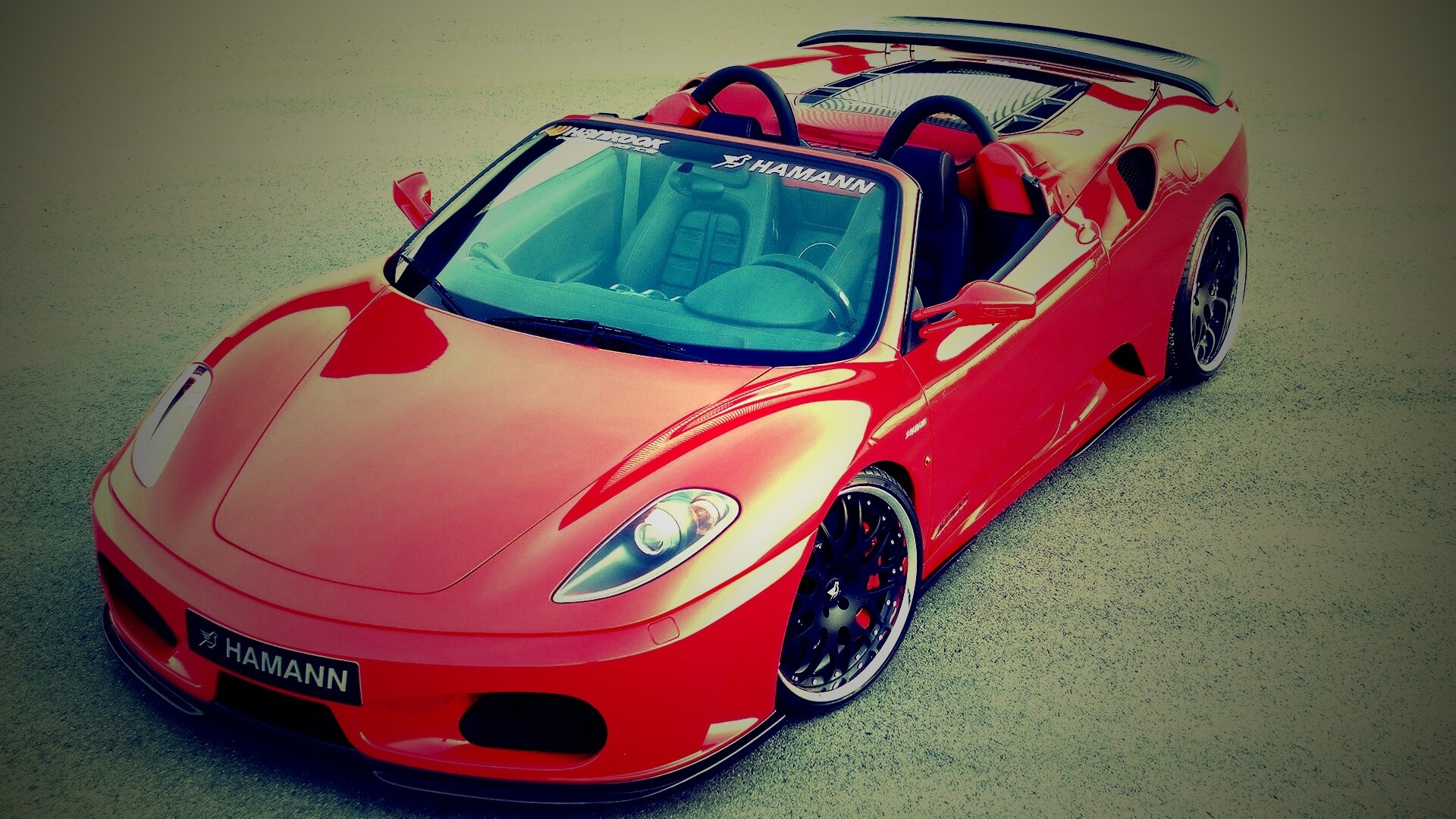 Ferrari  с тюнингом от Hamann обои