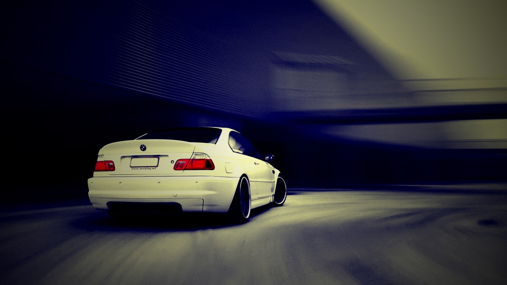Белый БМВ обои