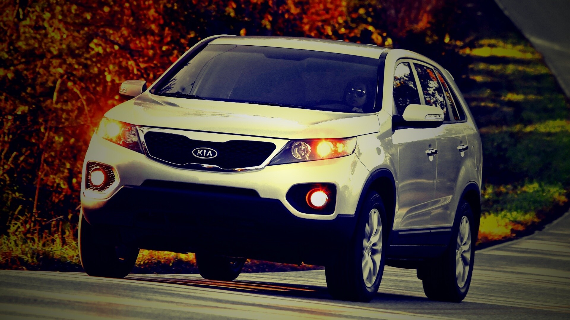 Кроссовер КИА обои