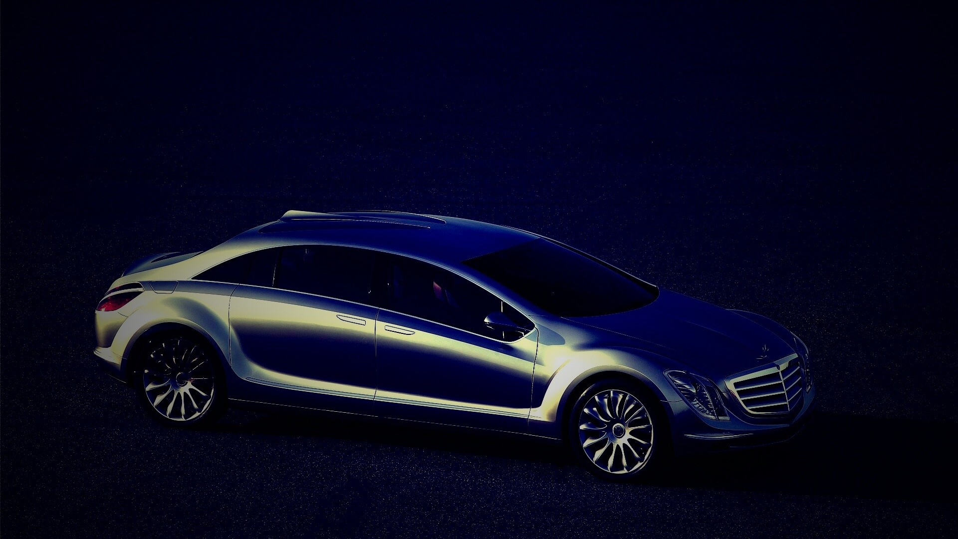 Концептуальный мерседес обои