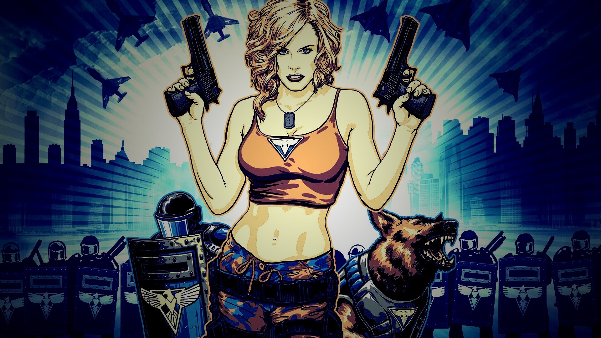 Таня из Red Alert 3 обои