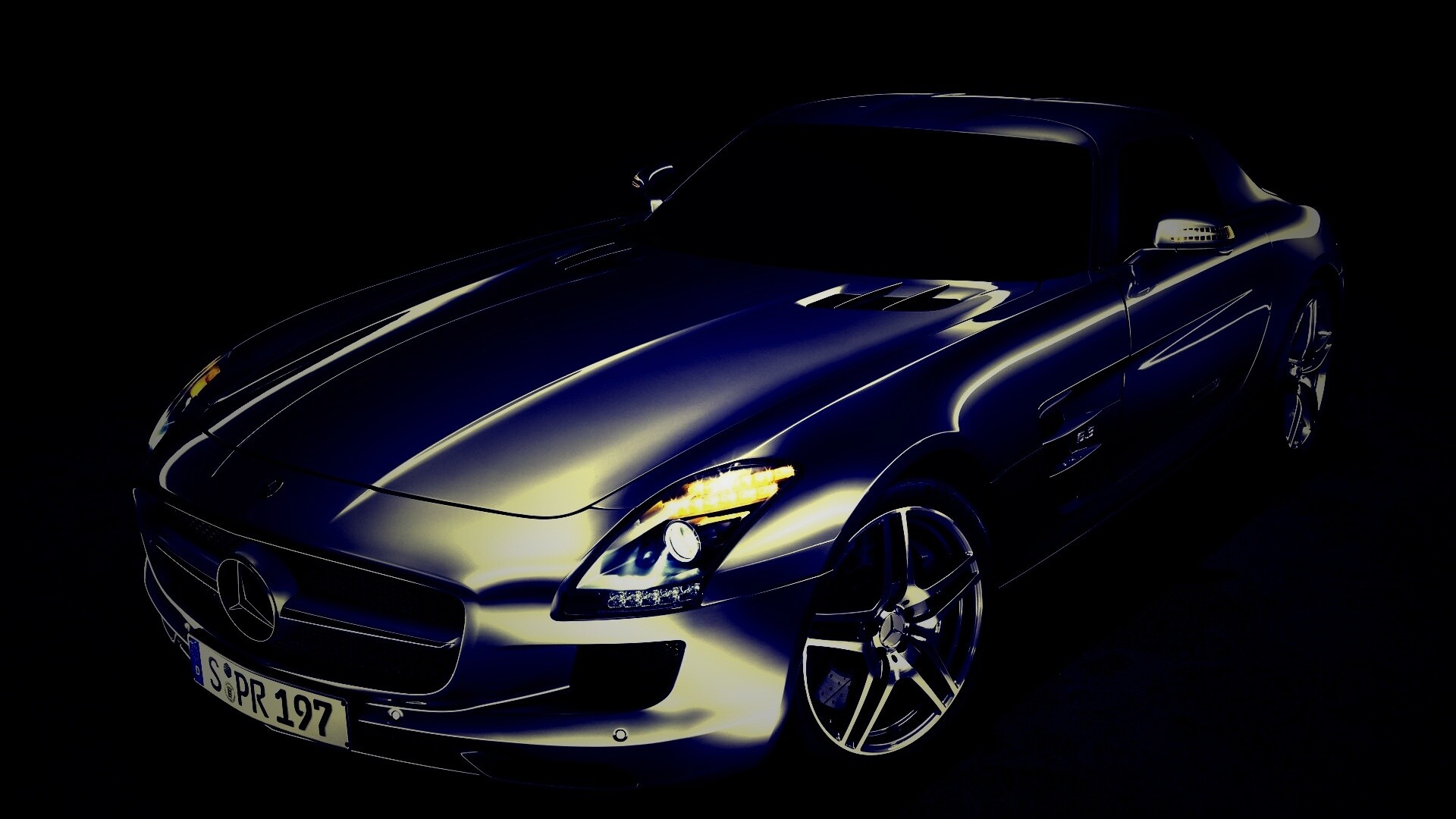 Mercedes SLS обои