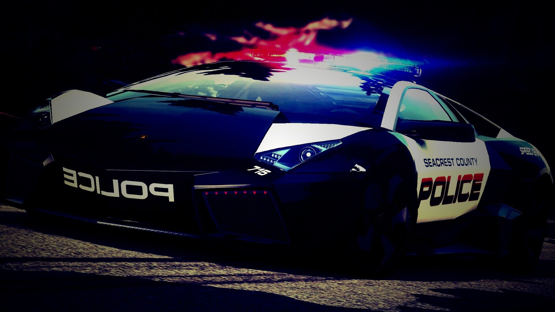 Lamborghini Reventon Hot Pursuit обои