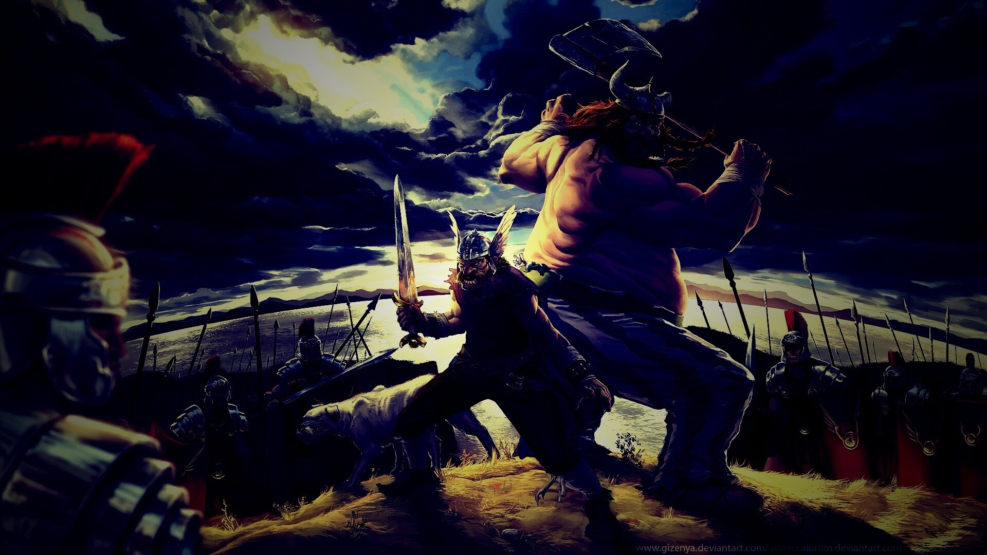 Астерикс и Обеликс по взрослому обои