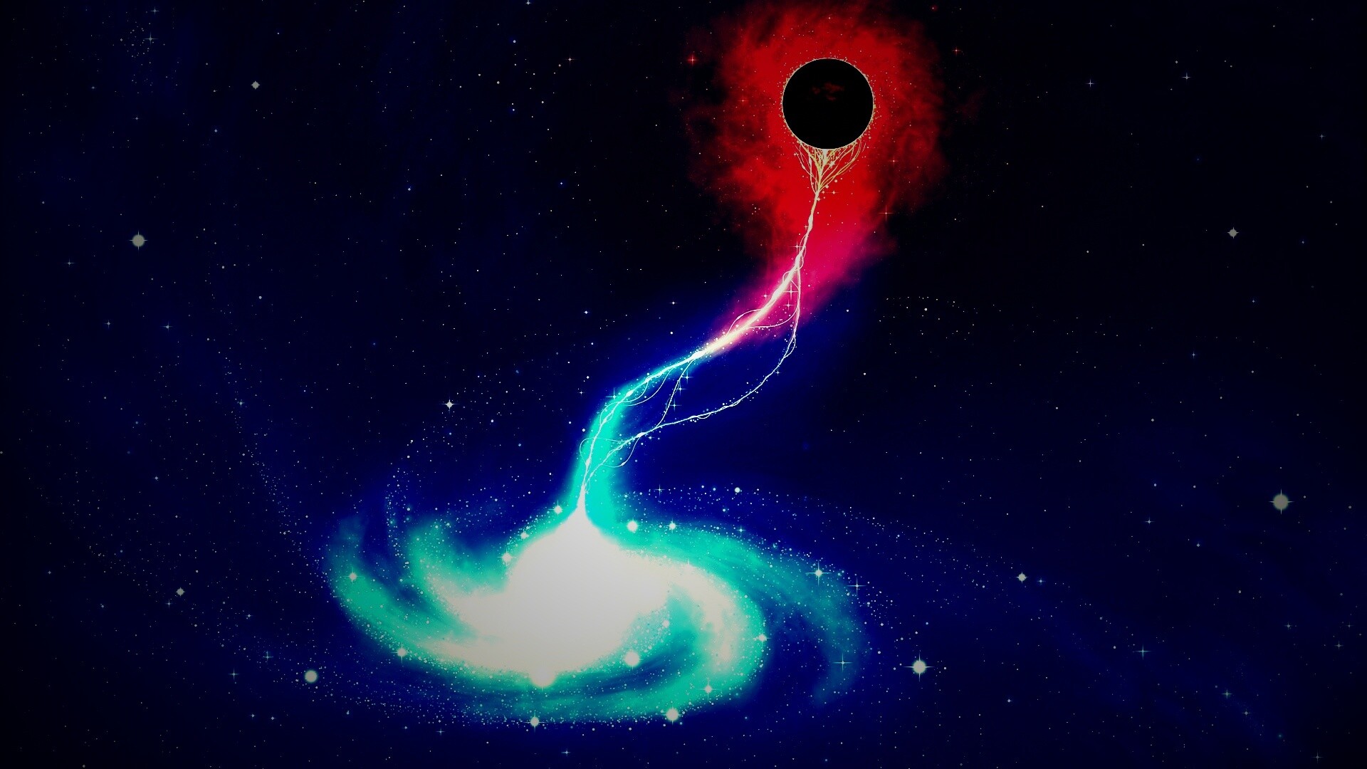 Две звезды обои