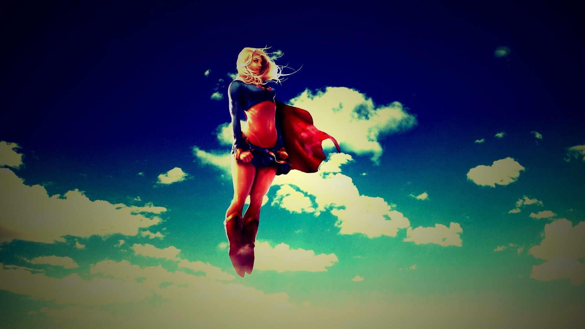 Супердевушка обои