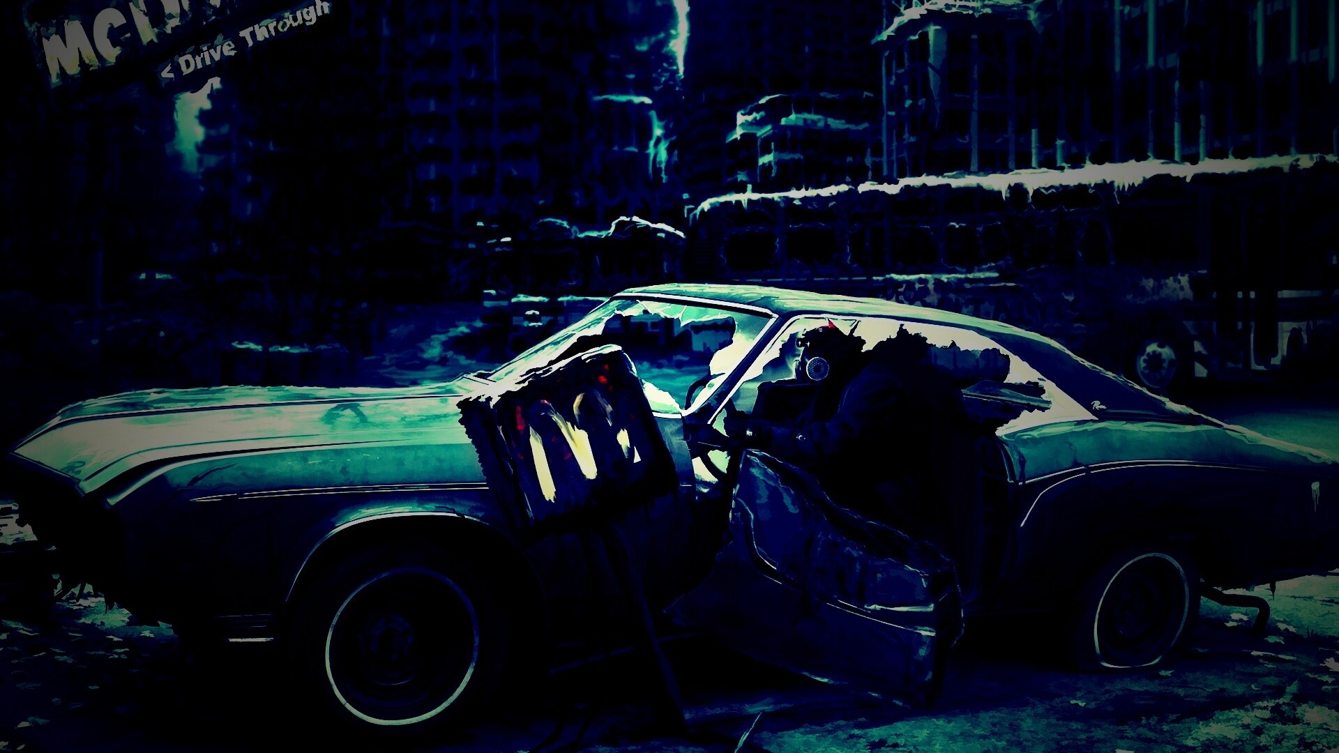 Картина запустения обои