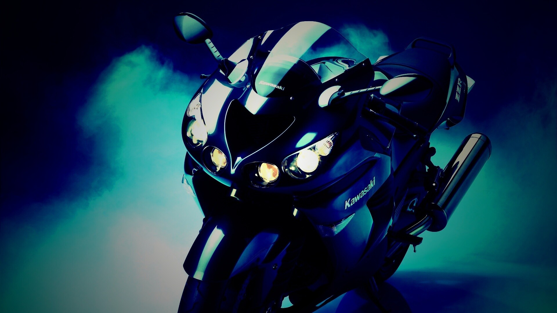 Мотоцикл Кавасаки ZX14 обои