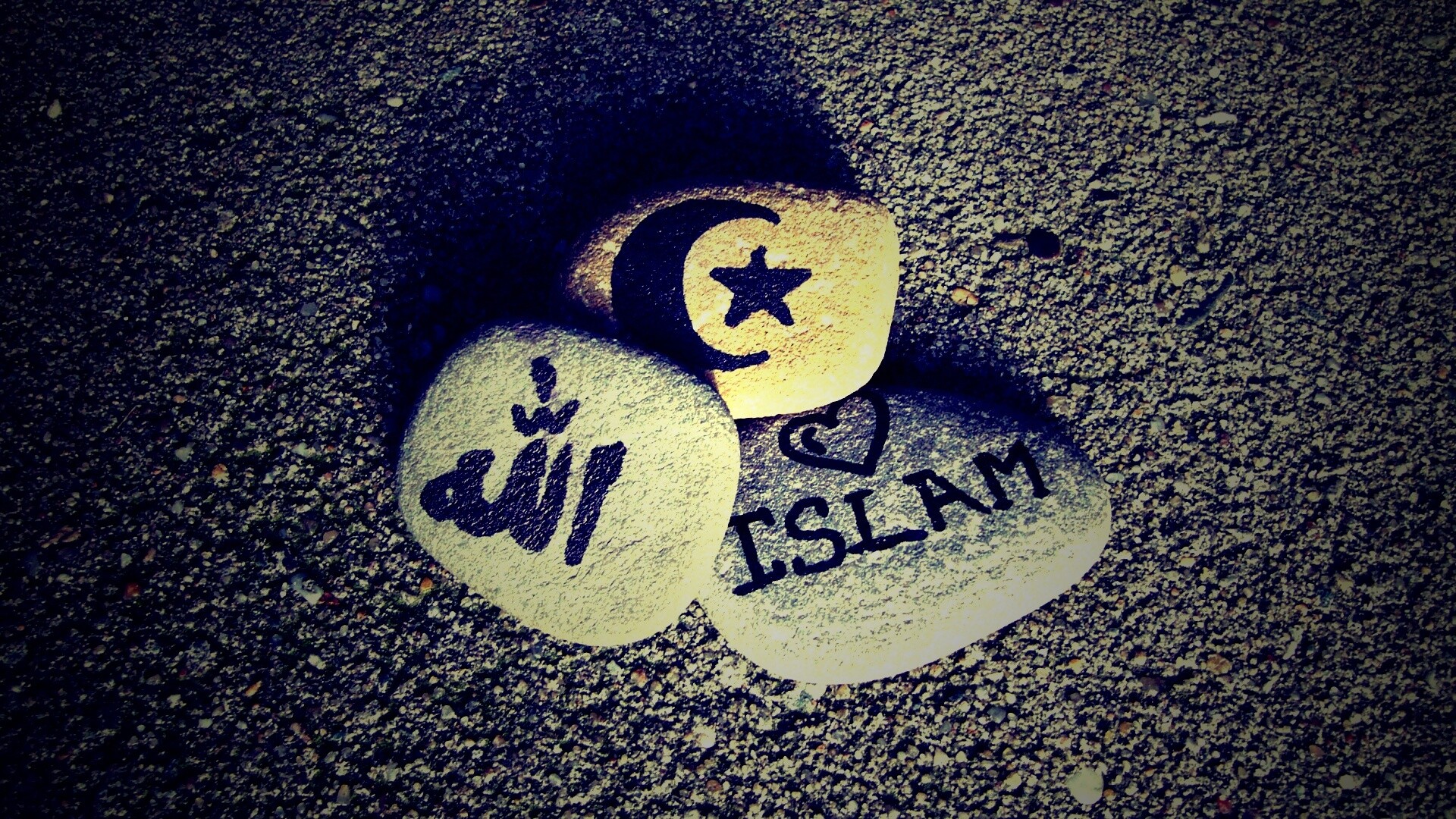 Религия на камнях обои