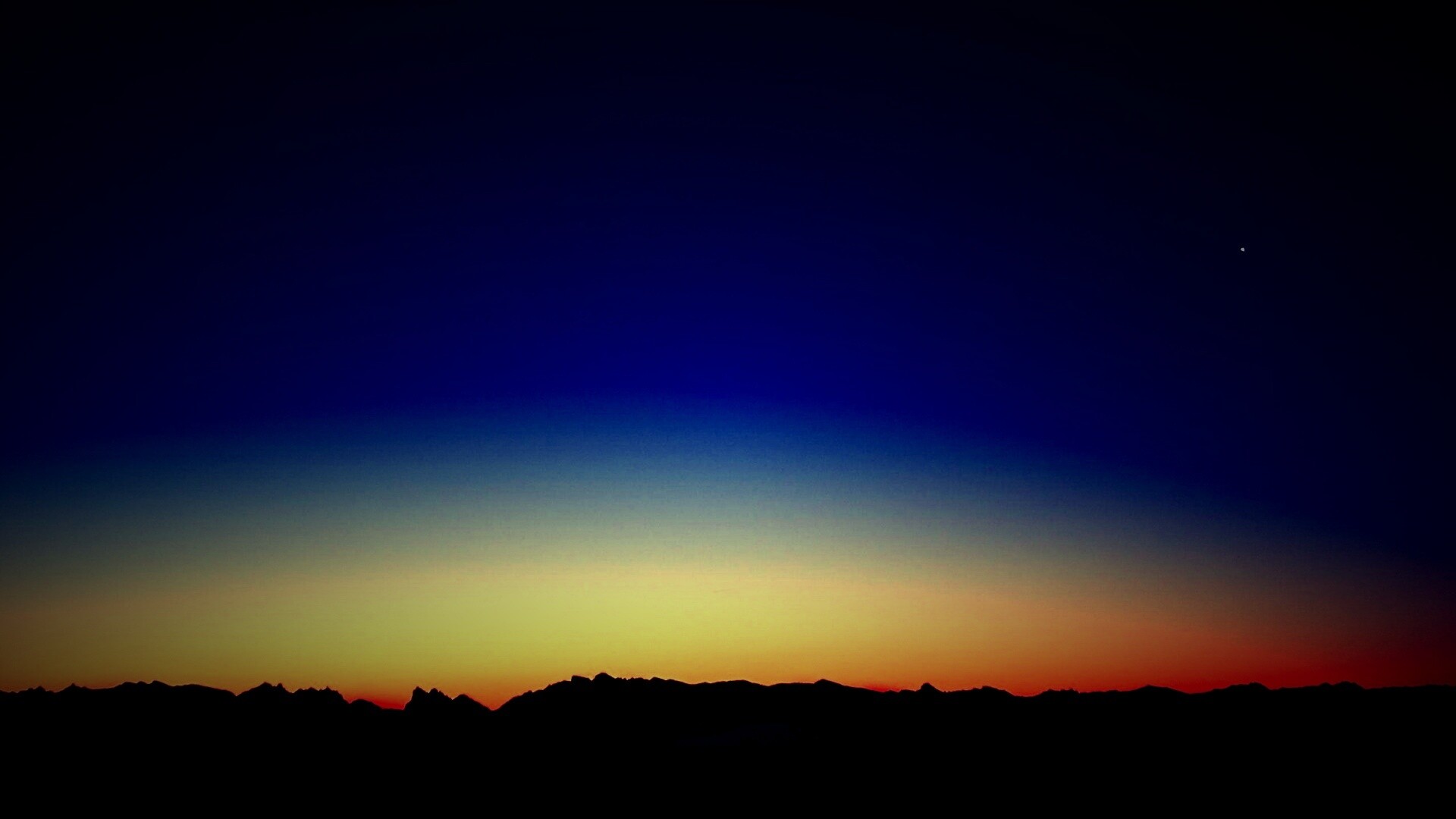 Сказочный закат обои