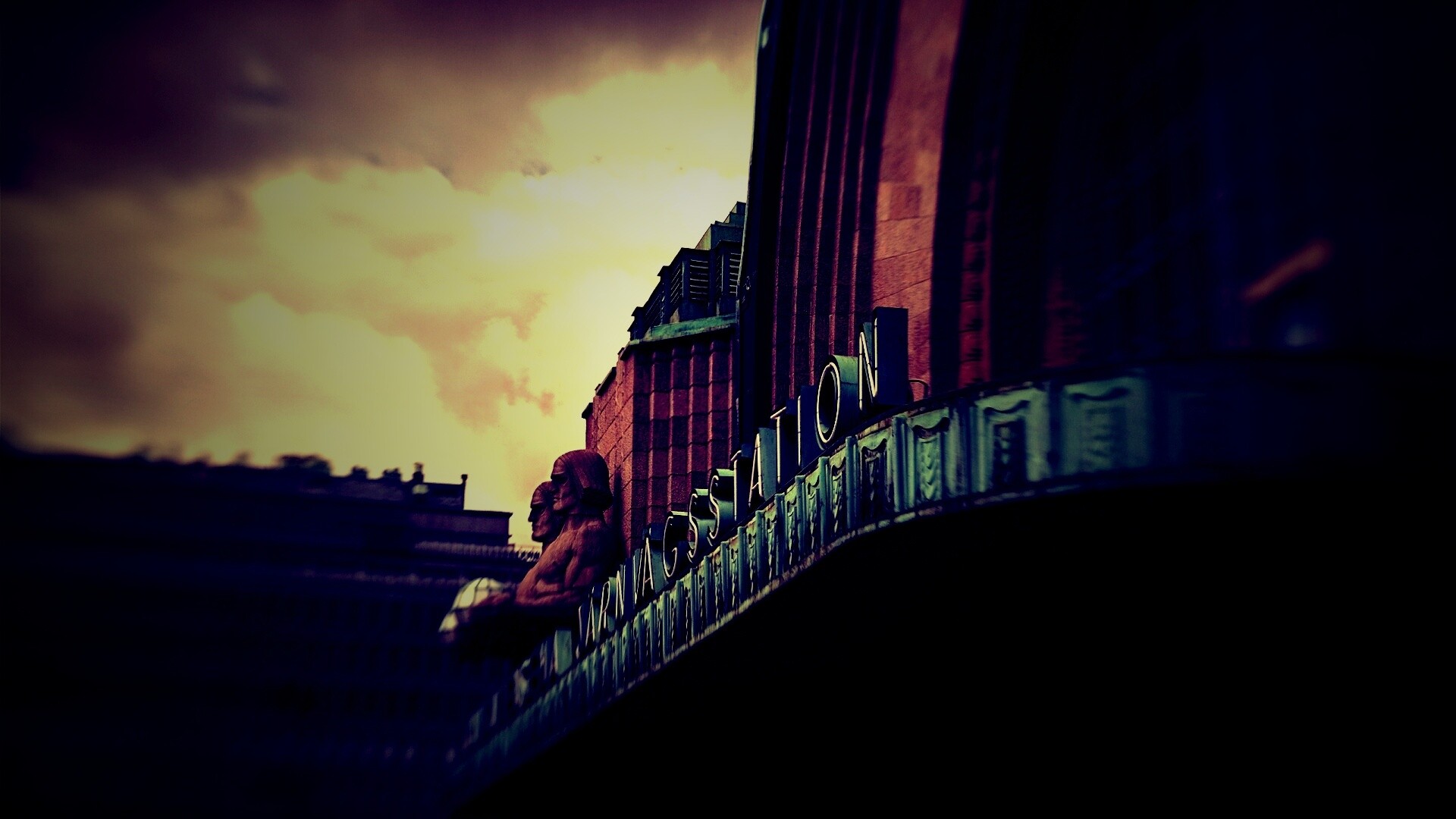 Вокзал Хельсинки обои