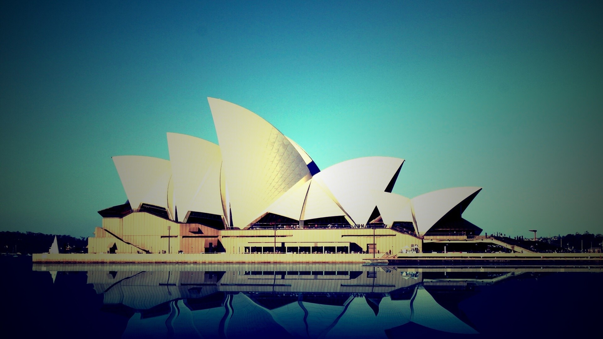 Сиднейский зал оперы обои