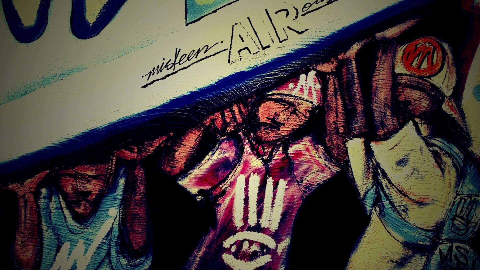 Граффити обои