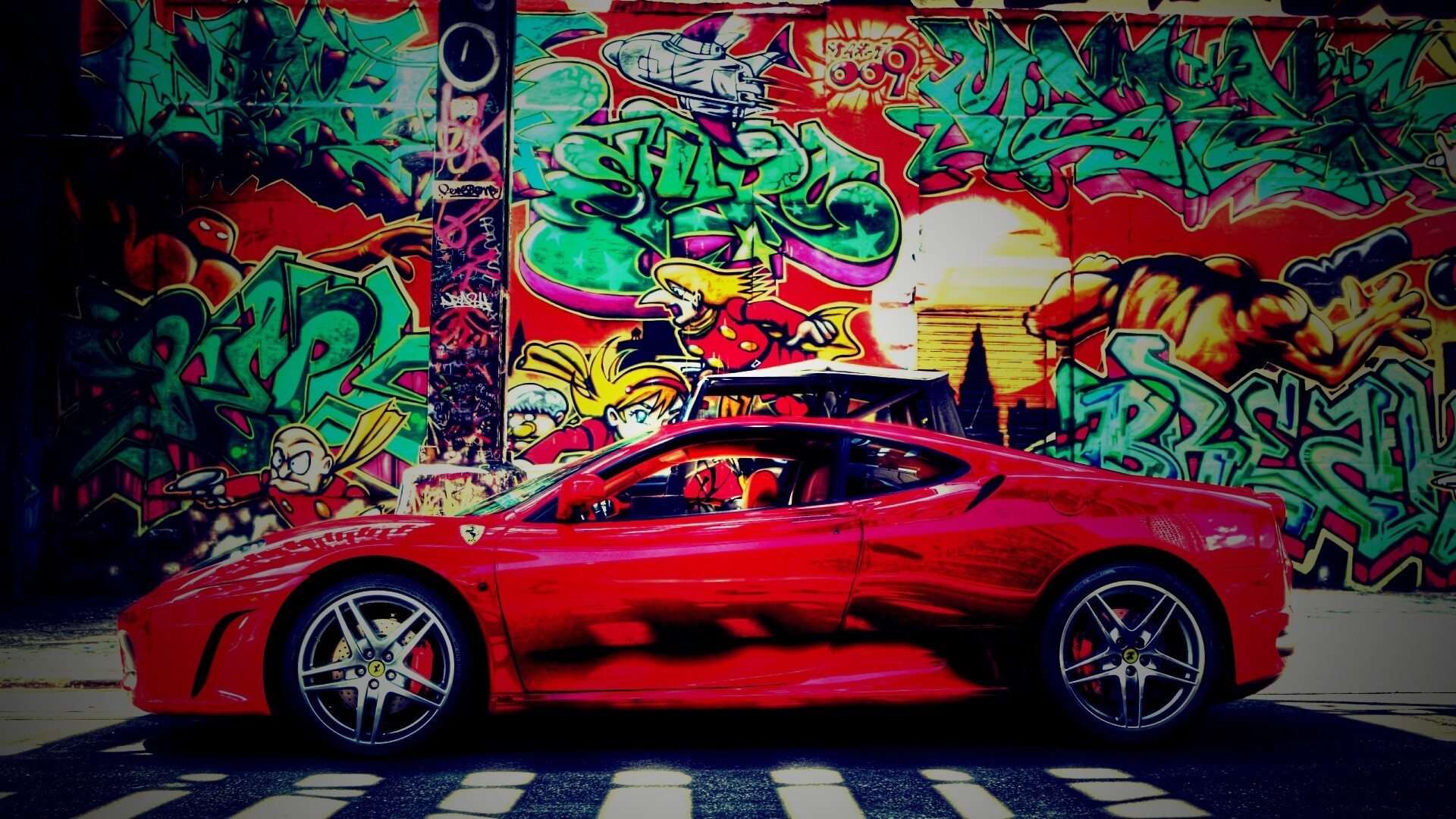 Роскошный Ferrari обои