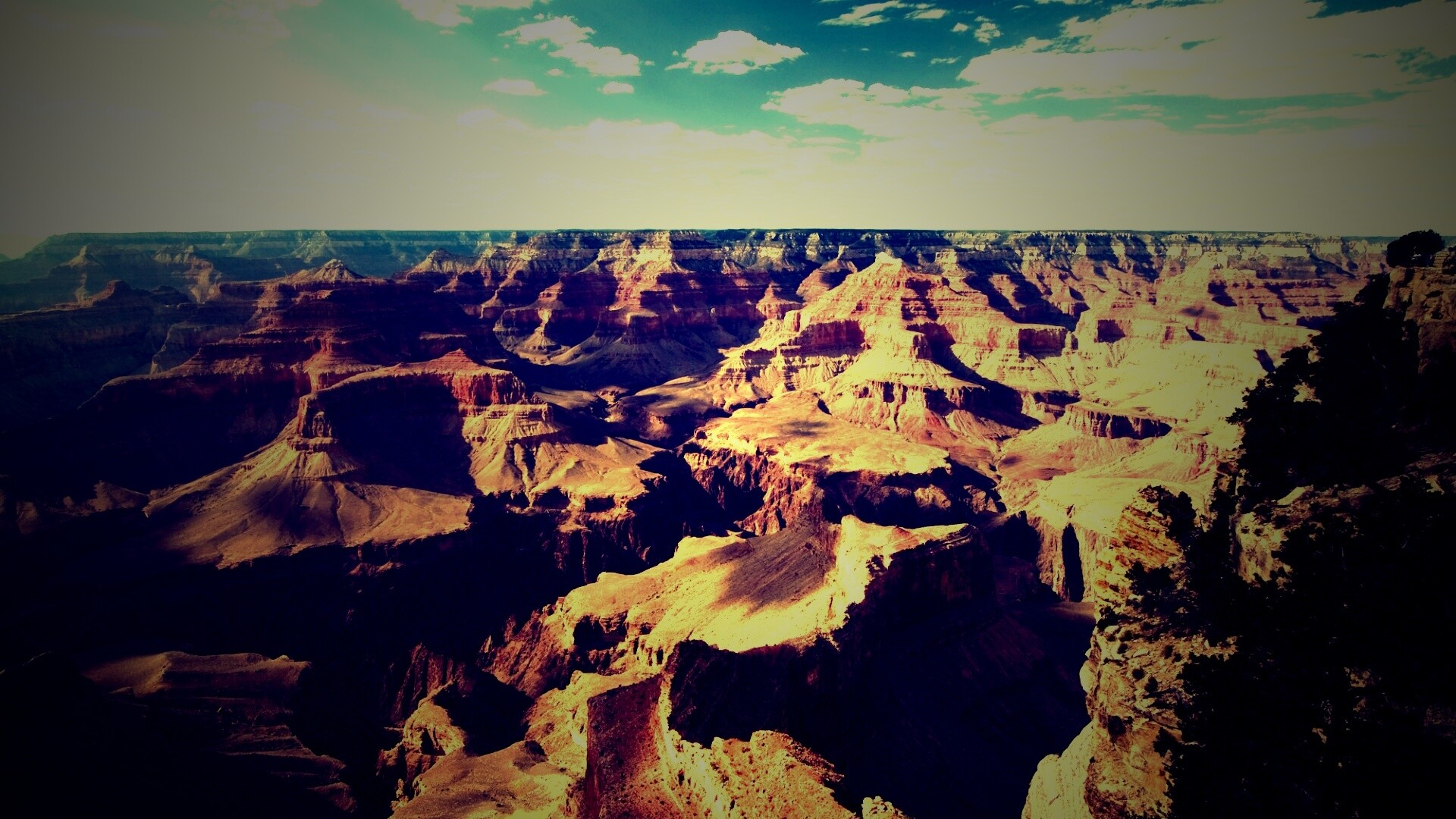 Огромный каньон обои