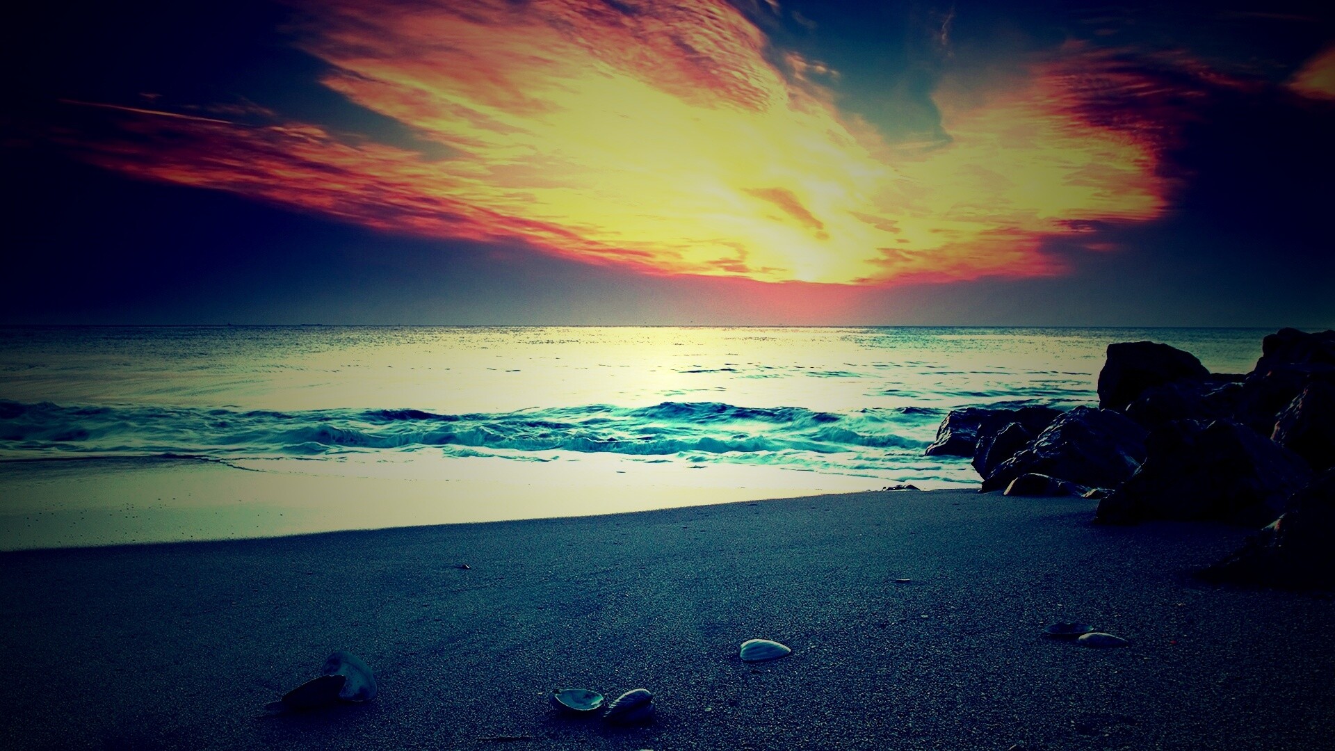 Красивый пляж обои