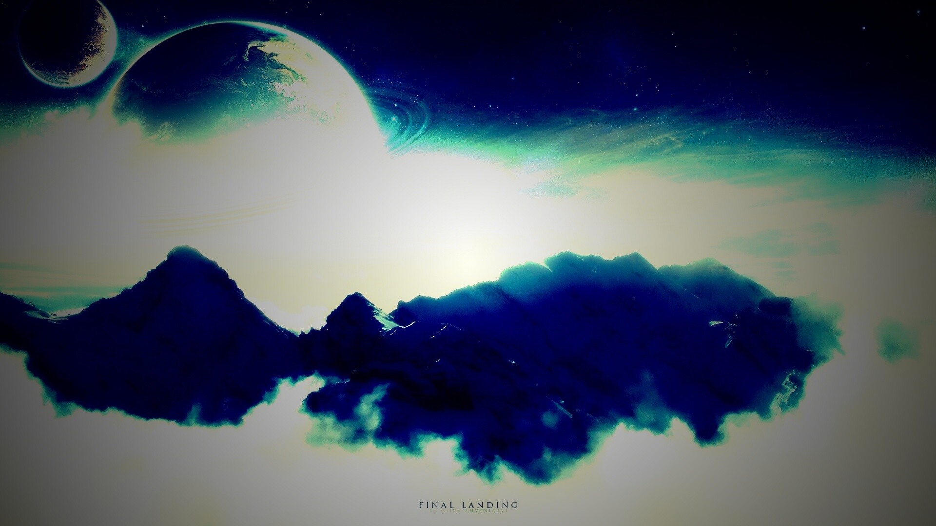 Окончательная посадка обои