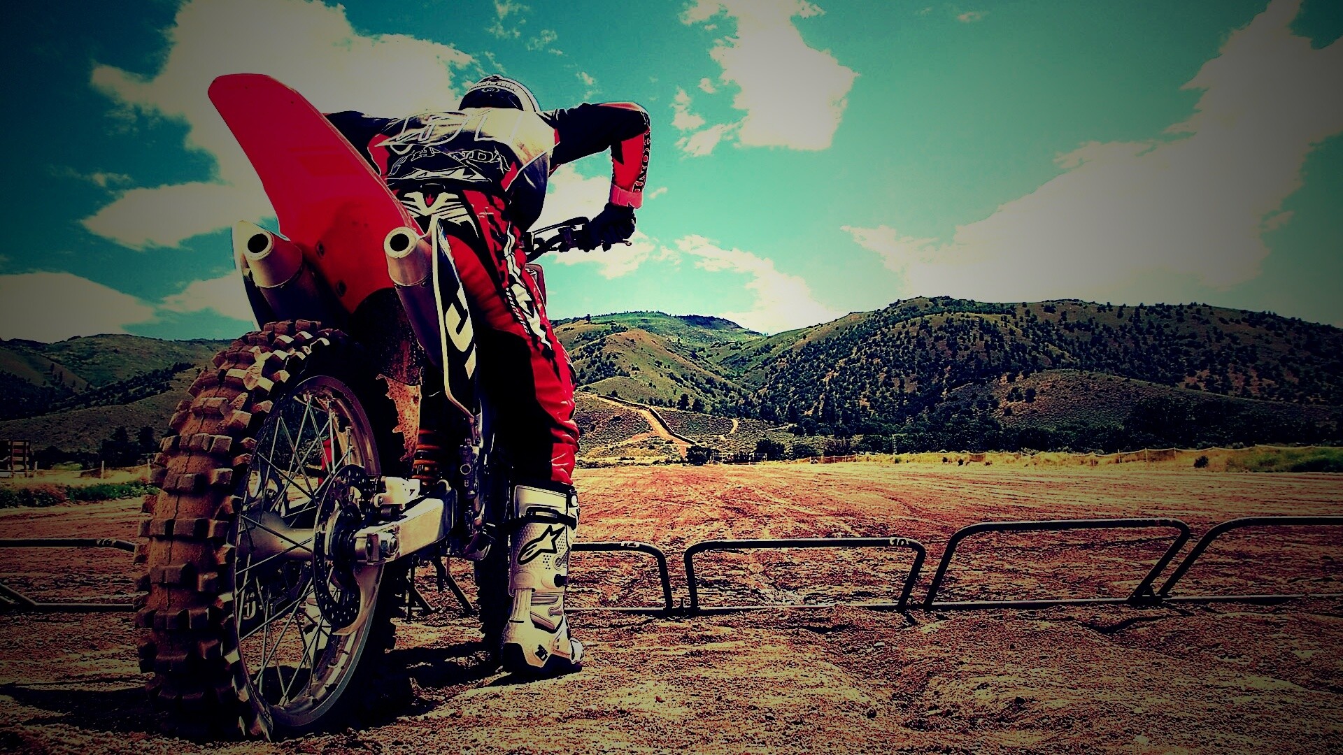 Спортивный мотоцикл обои