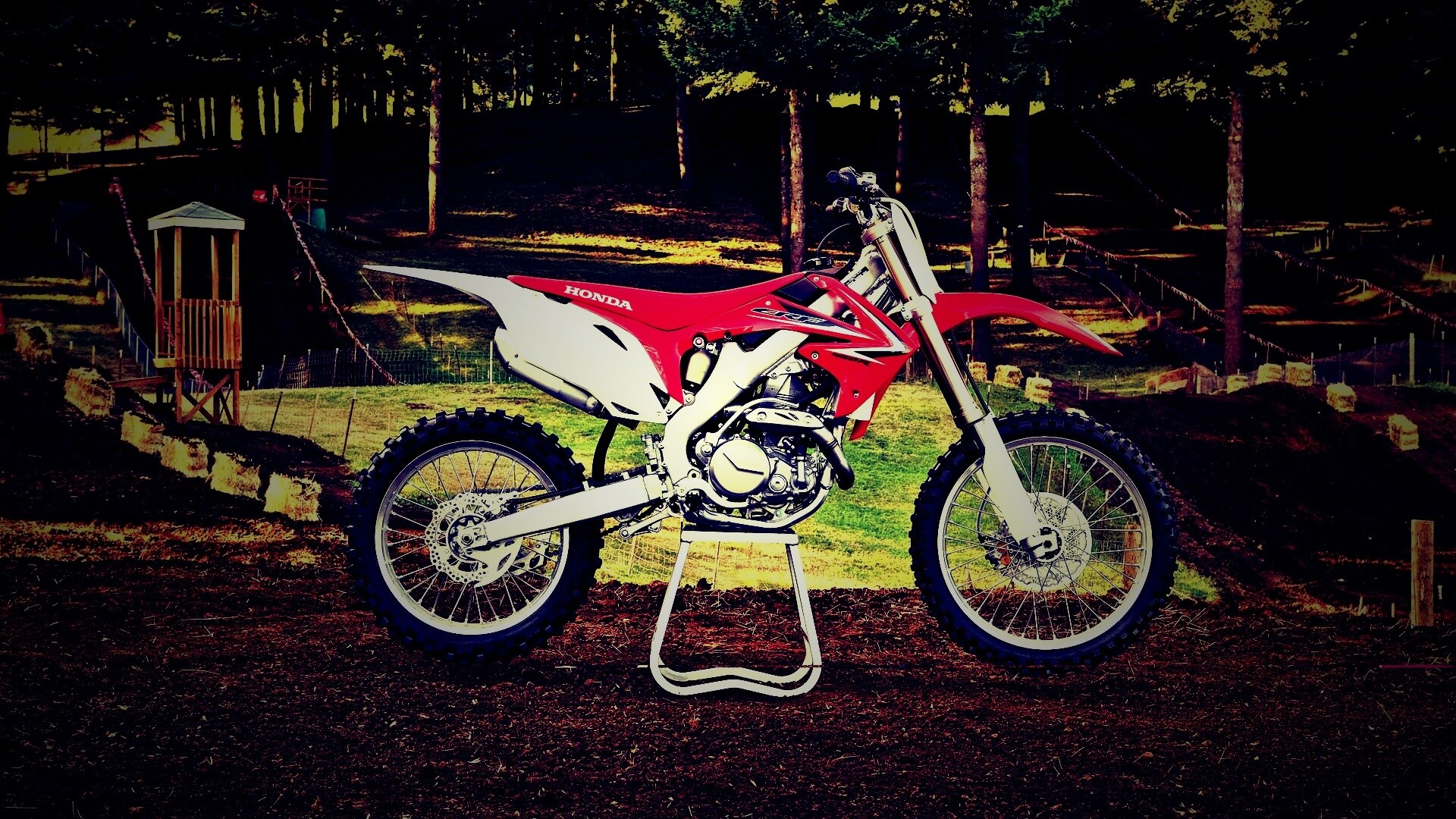 Раллийный байк обои