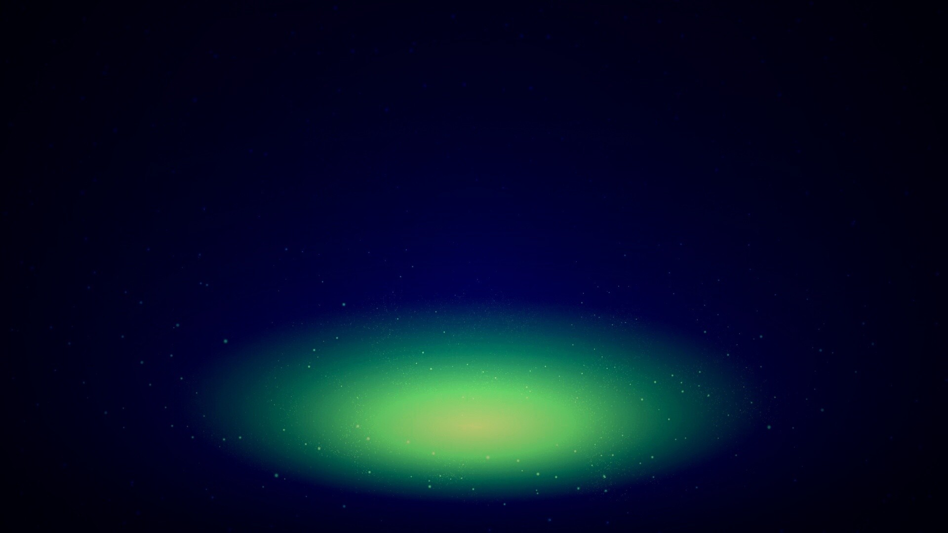 Свечение в ночном небе обои