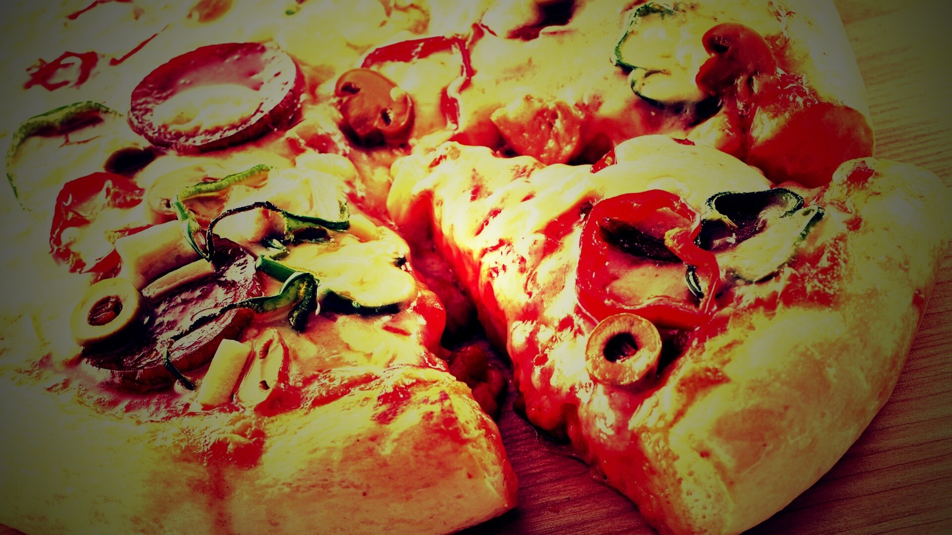 Свежая пицца обои