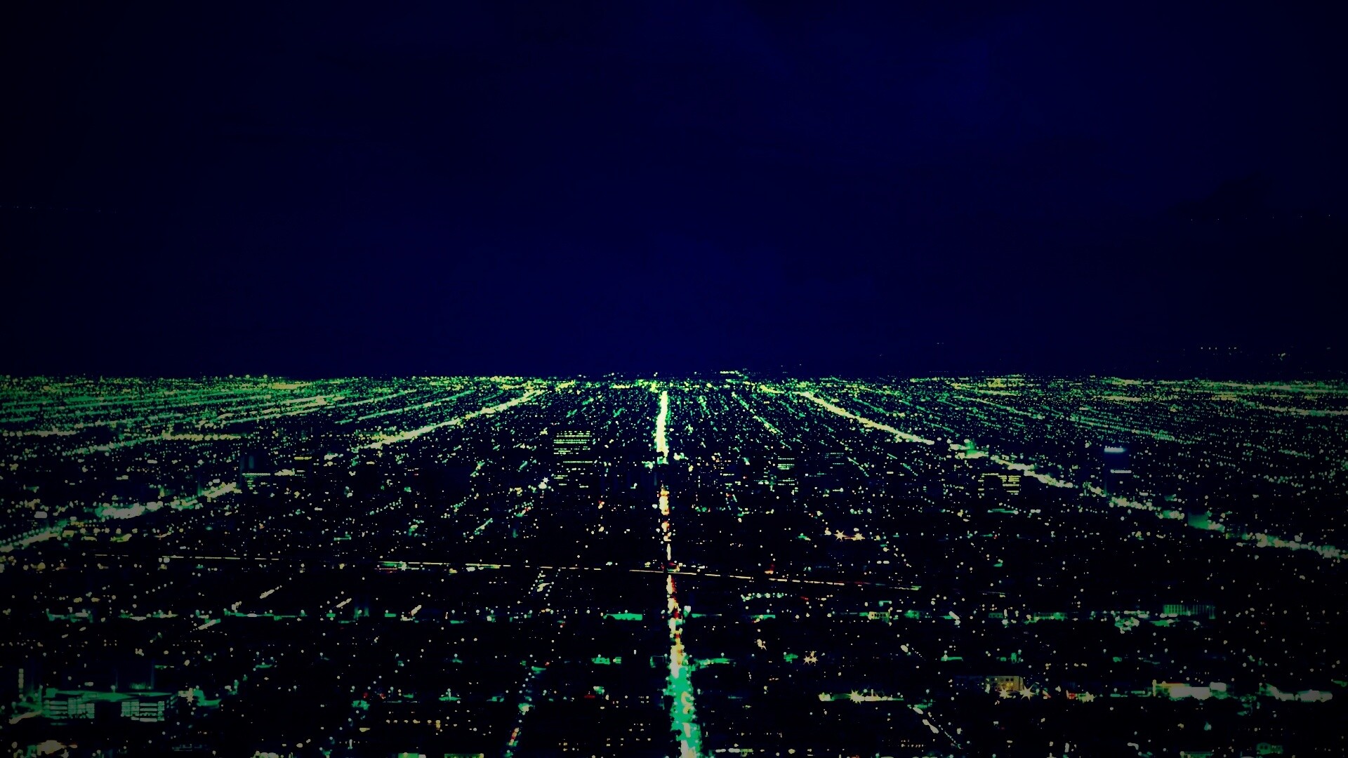 Вид на город с высоты обои