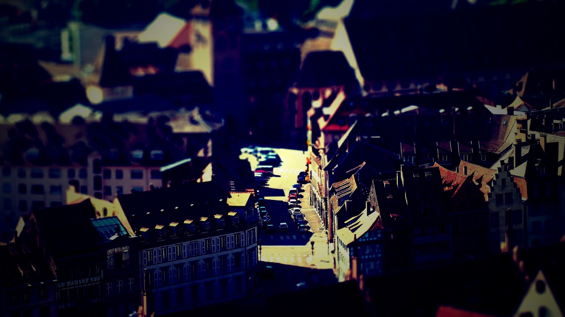 Фото с крыши обои