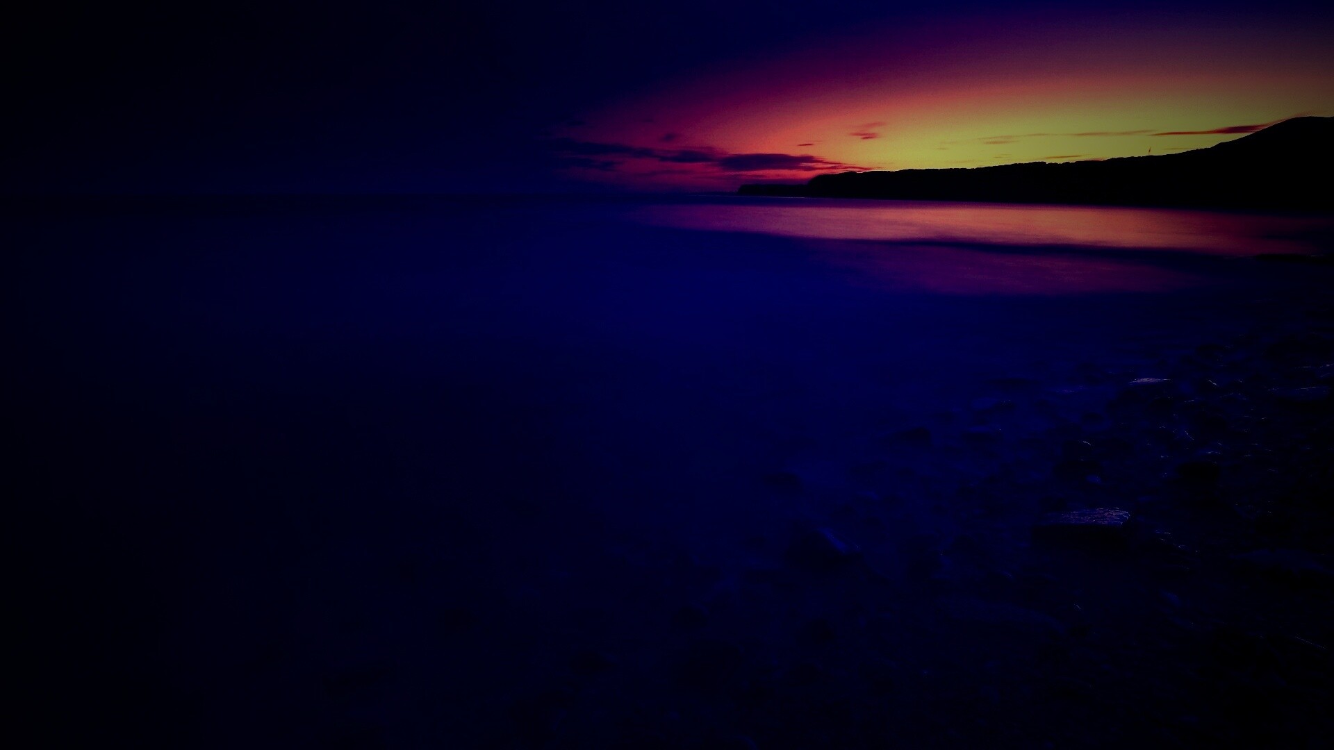 Последние лучи солнца обои