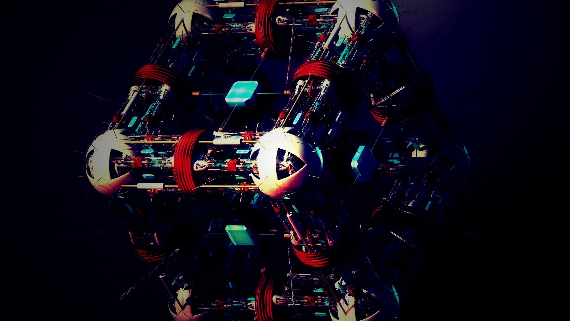 Технокуб обои