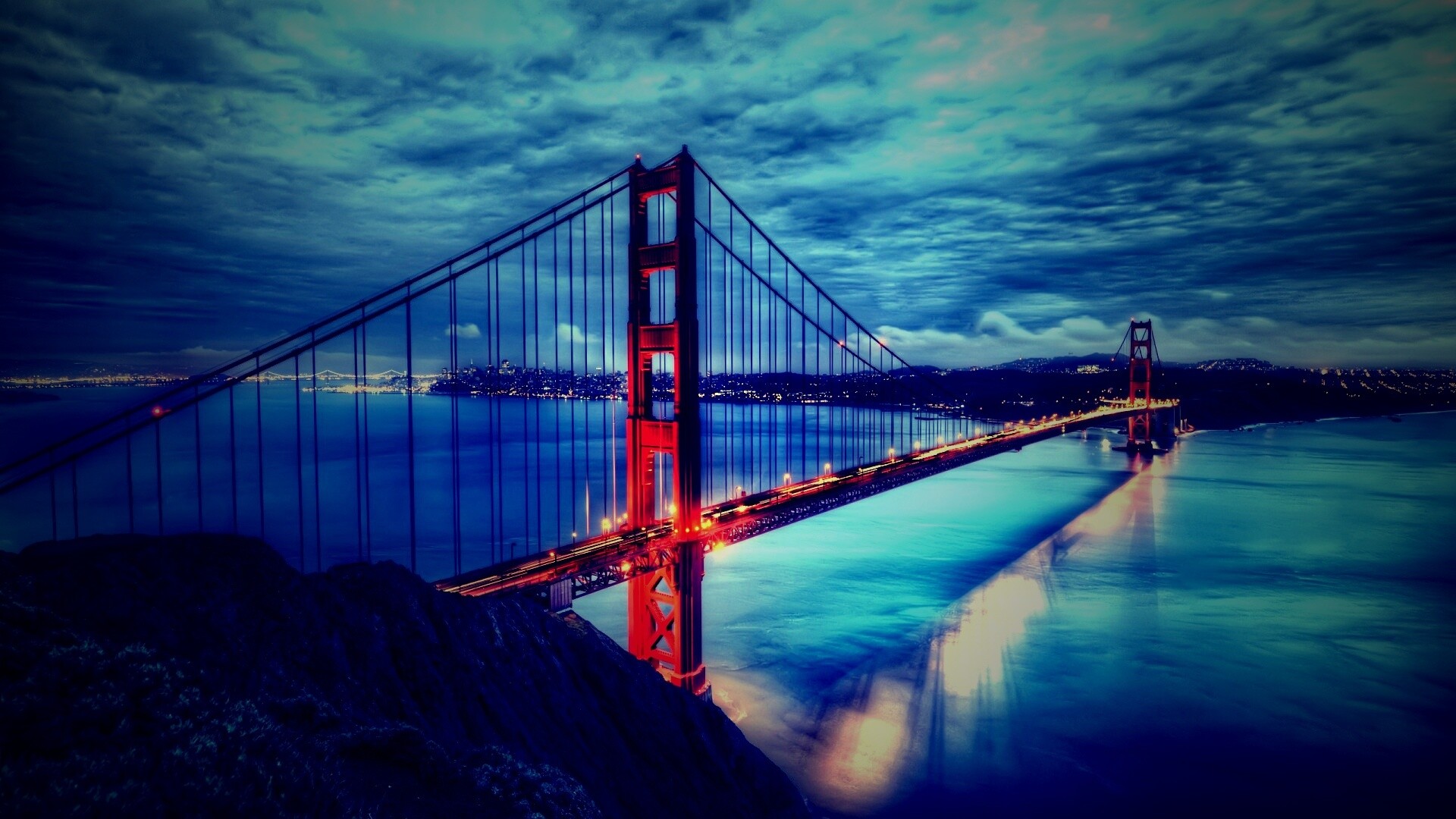 Мост Золотые Ворота обои