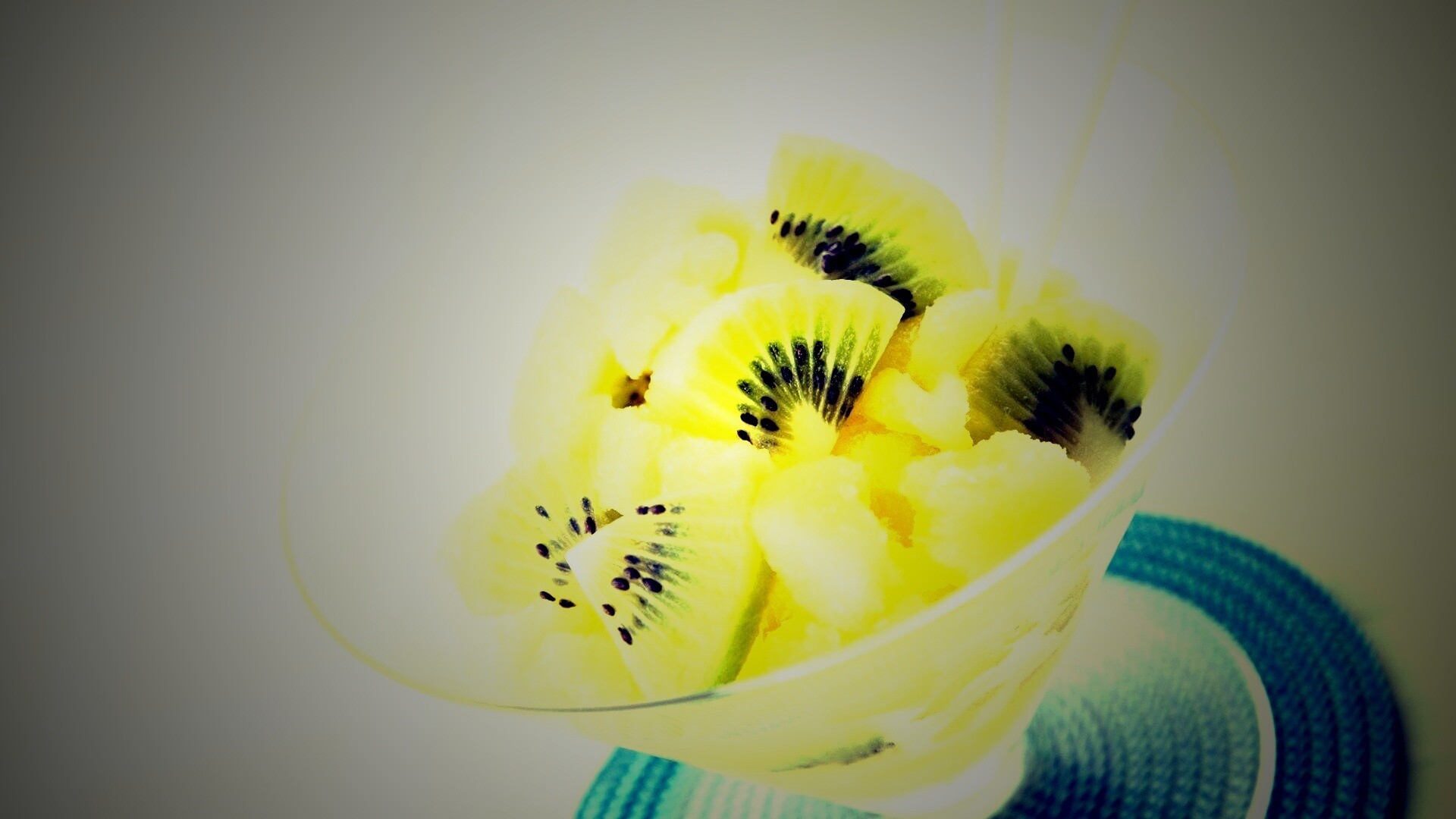 Мороженое с киви обои